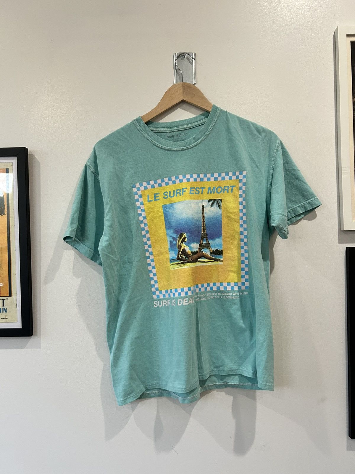 Other Men's Le Surf Est Mort S/S T-Shirt Blue Size US S / EU 44-46 / 1 - 1 Thumbnail