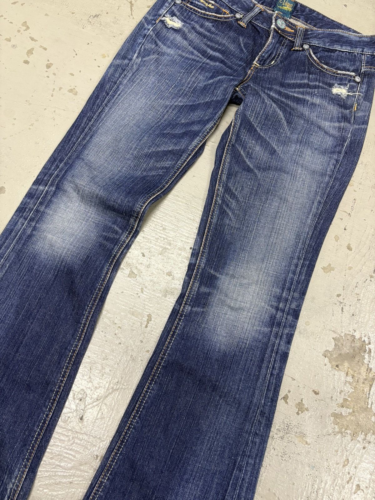 Hysteric Glamour SOMETHING EDWIN phyton flared denim robin jeans Size US 32 / EU 48 - 3 Thumbnail