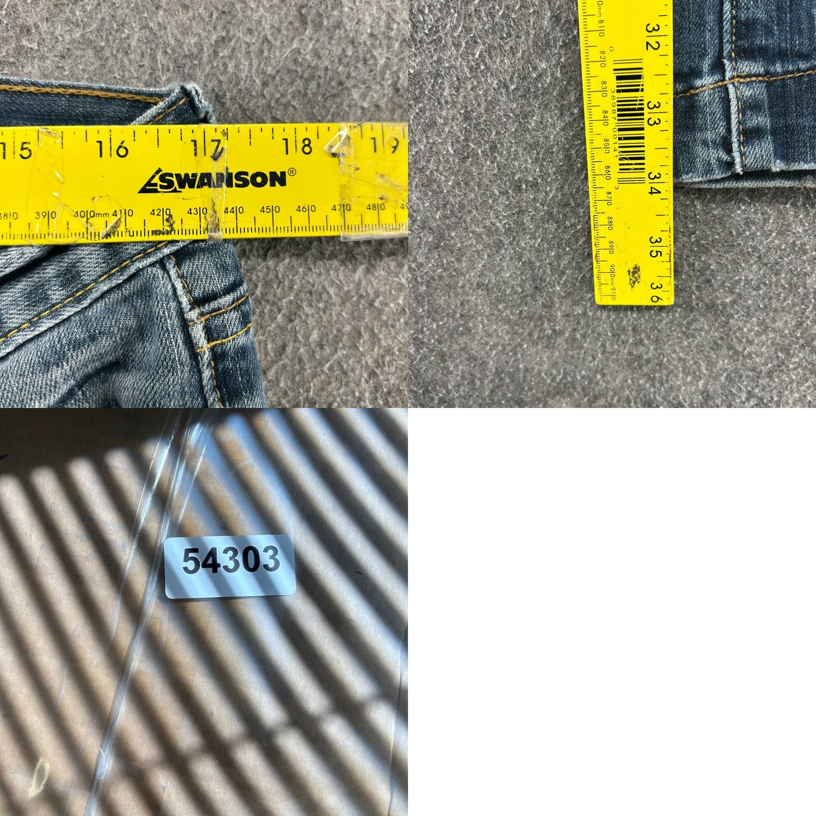 Gap VINTAGE Gap Jeans Womens 8 Blue Flare Long Lean Stretch Cotton Medium Wash Y2K Distressed 90s Retro 5-Pocket Denim Slimming Size 30" / US 8 / IT 44 - 10 Thumbnail