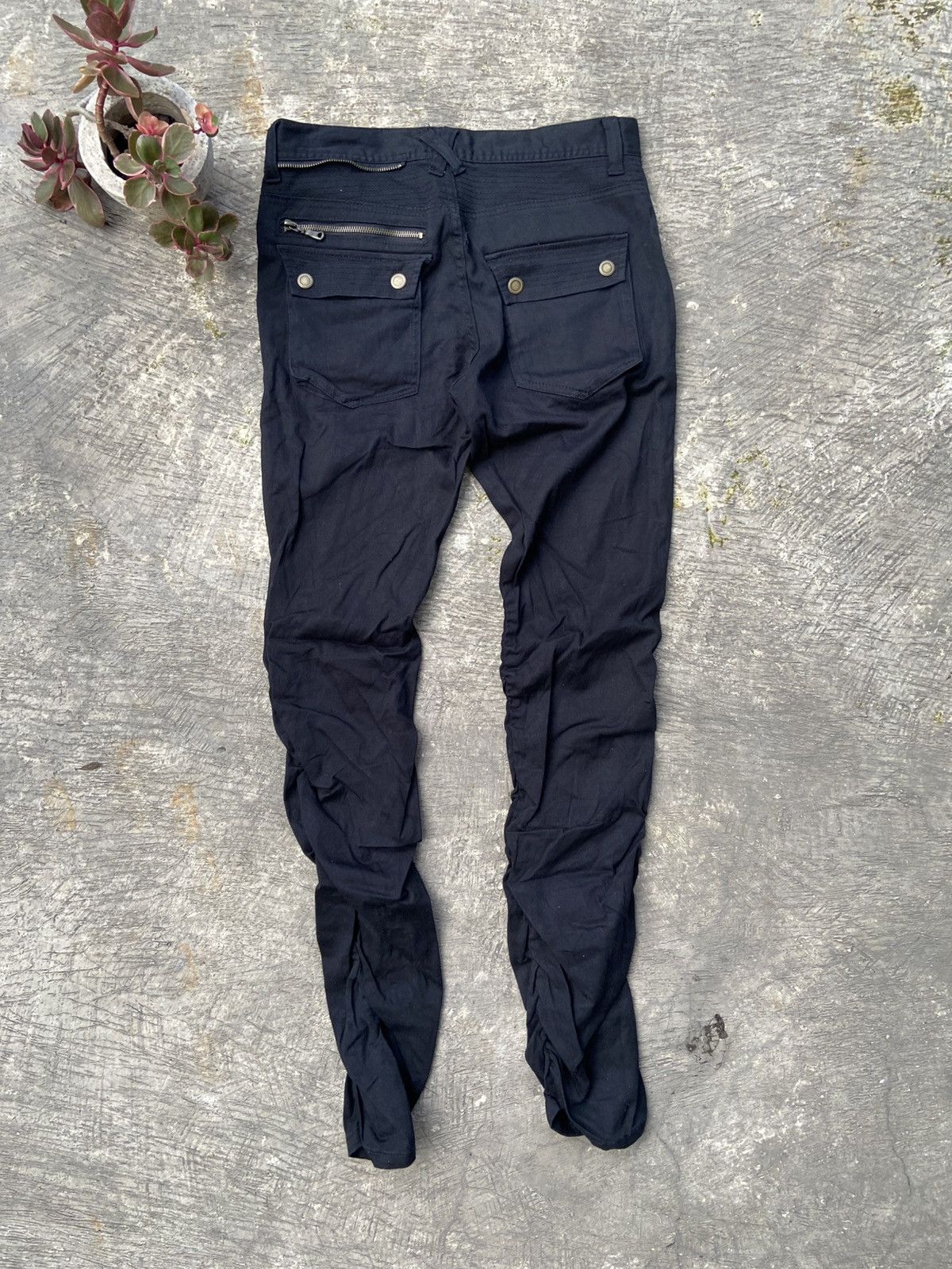 semanticdesign Semantic Design Wrinkled Punk Style Pants Size US 32 / EU 48 - 10 Thumbnail