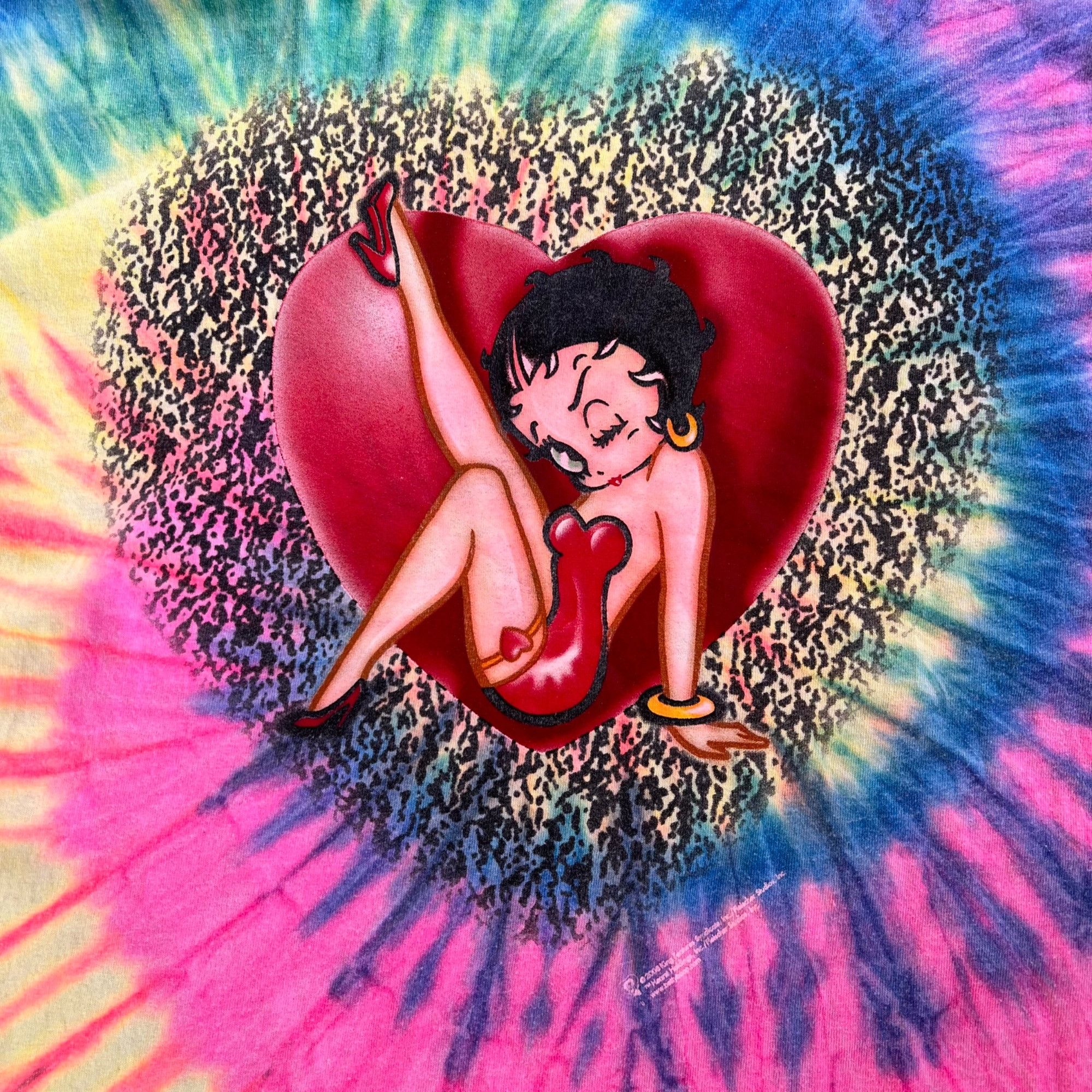 Other Betty Boop Neon Tie Dye Graphic Tee L Size US L / EU 52-54 / 3 - 8 Thumbnail