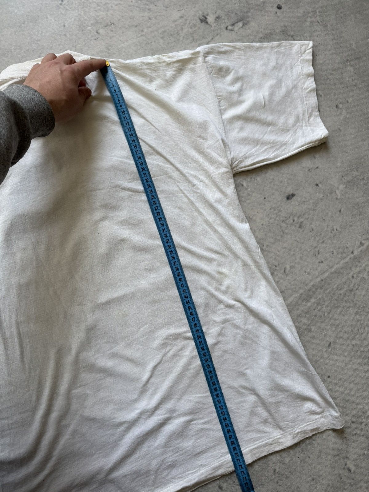 Vintage Vintage 90s American basic print tee Size US L / EU 52-54 / 3 - 12 Thumbnail