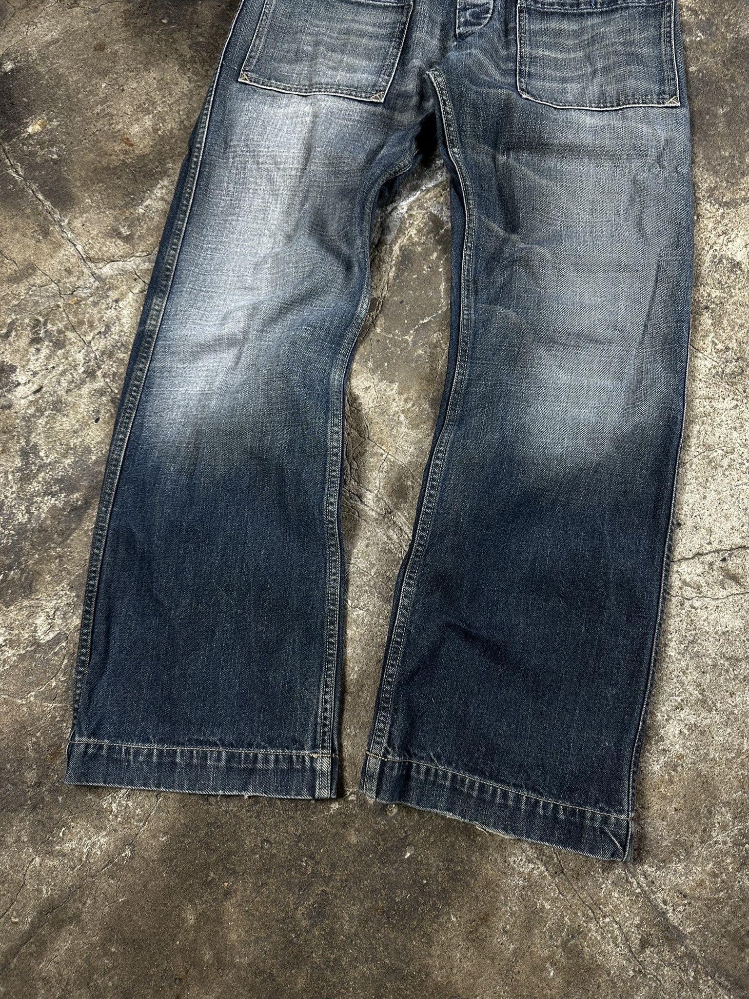 Diesel Vintage Diesel Oversized Faded Washed Jeans Size US 32 / EU 48 - 3 Thumbnail