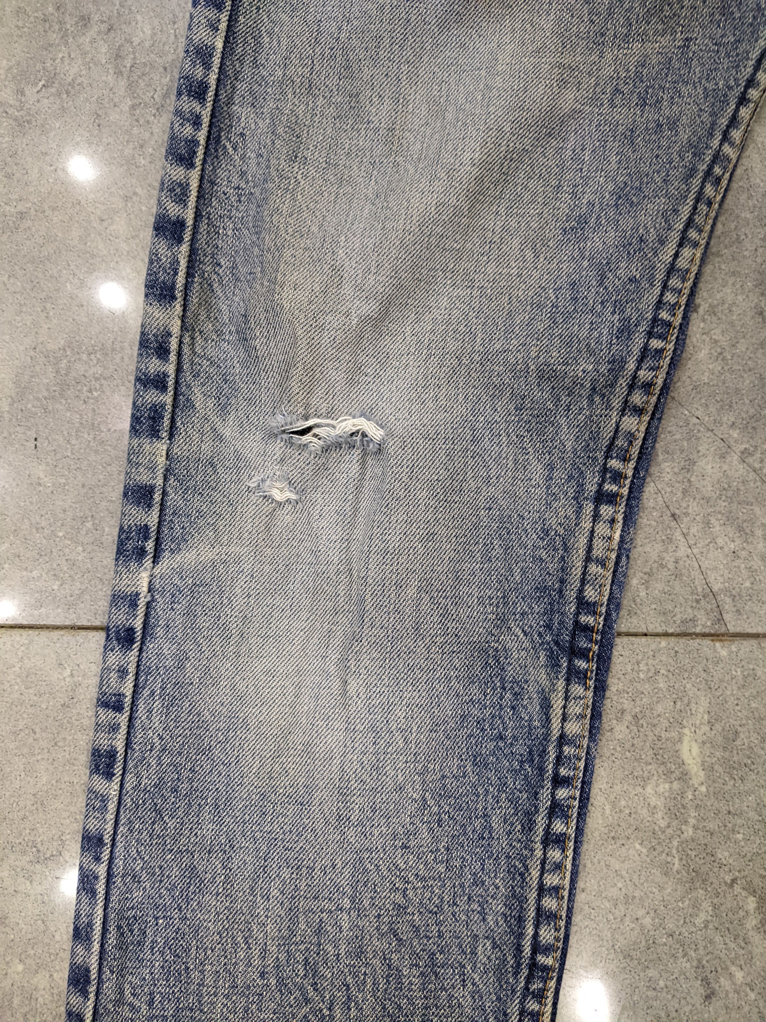 A.P.C. A.P.C Wishkers Distressed Denim Size US 26 / EU 42 - 8 Thumbnail