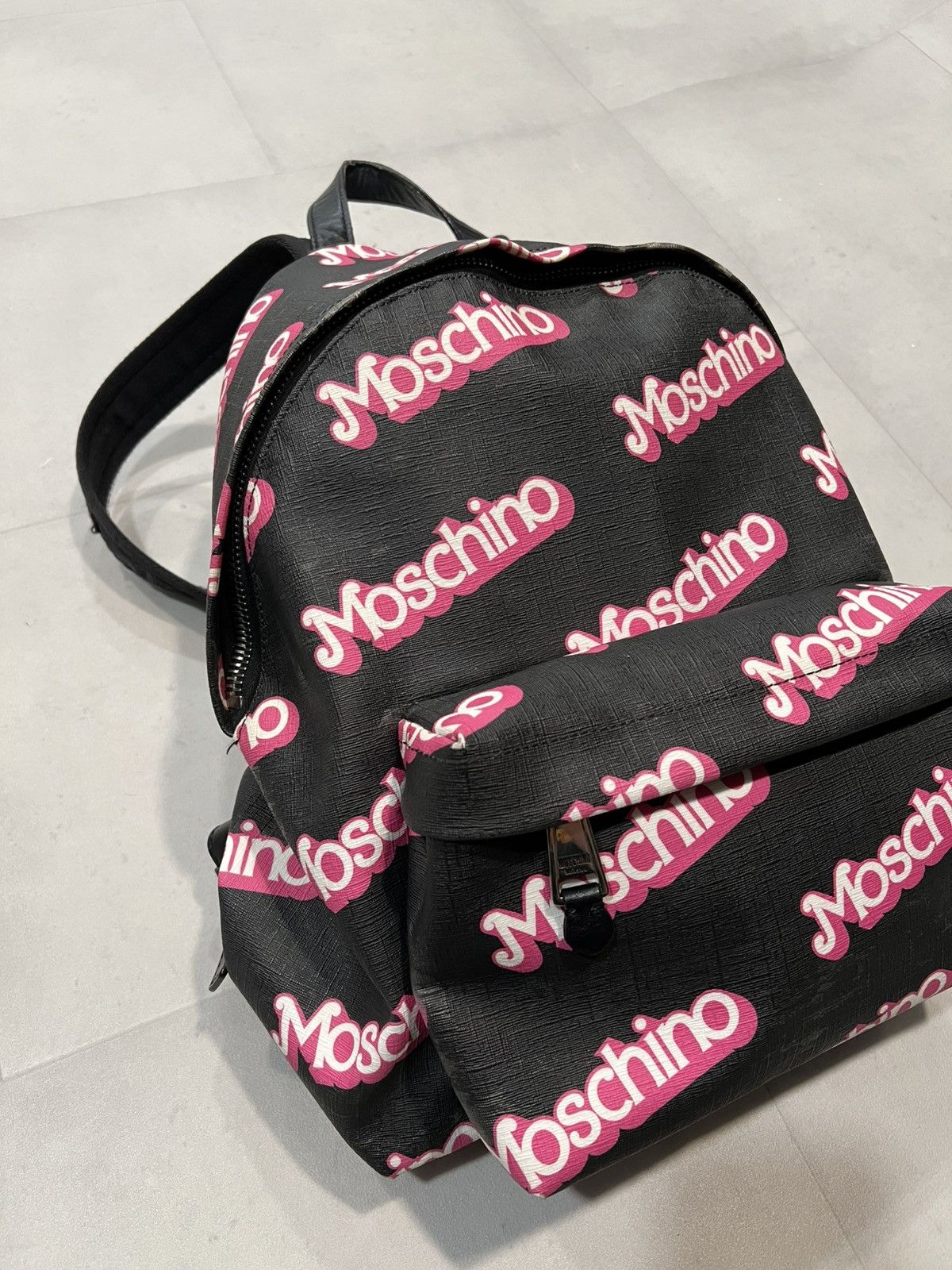 Moschino Moschino Barbie Monogram Backpack Size ONE SIZE - 2 Thumbnail