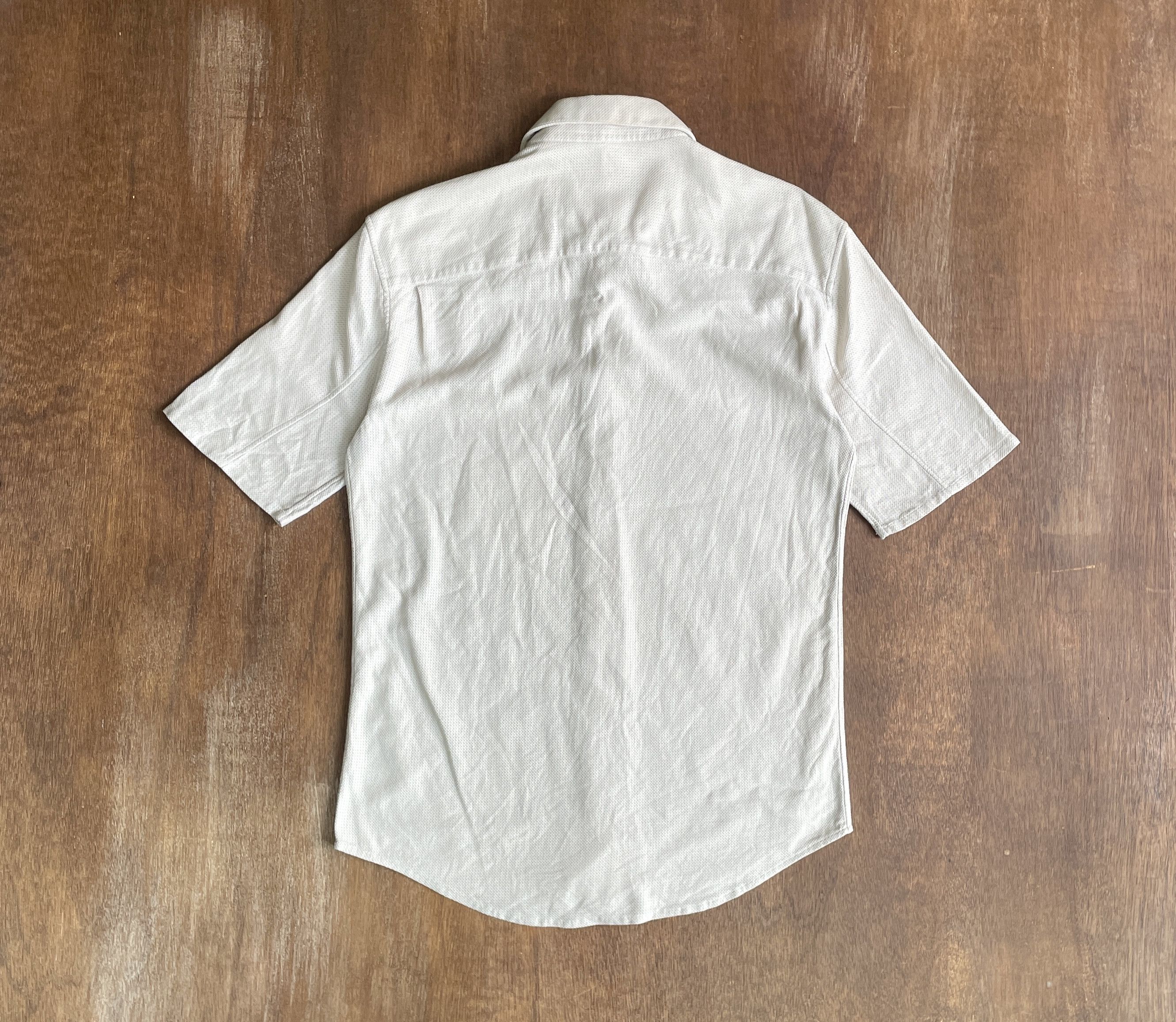 Helmut Lang HELMUT LANG Texture Fabric T-Shirt Size US M / EU 48-50 / 2 - 6 Thumbnail