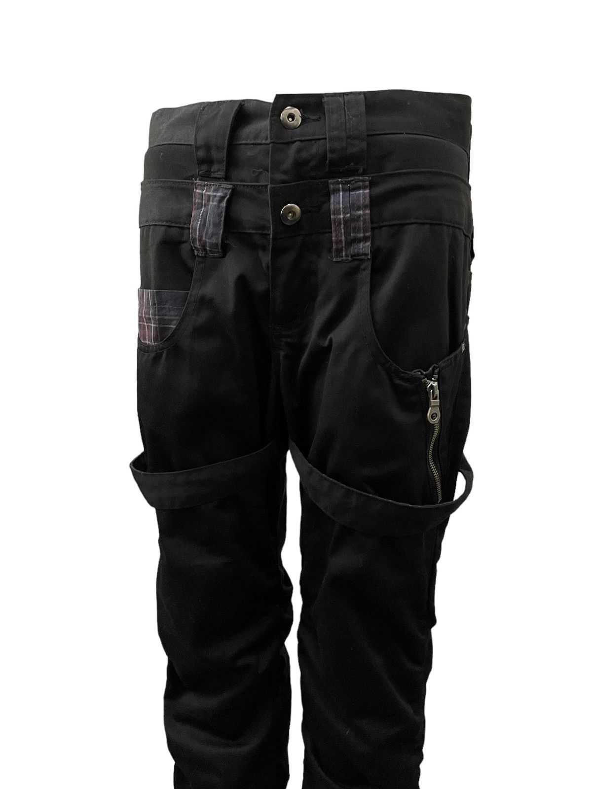 Designer × Japanese Brand × Junya Watanabe Issey Miyake Yohji Style Bondage Tornado Stack Pant Size US 30 / EU 46 - 4 Thumbnail