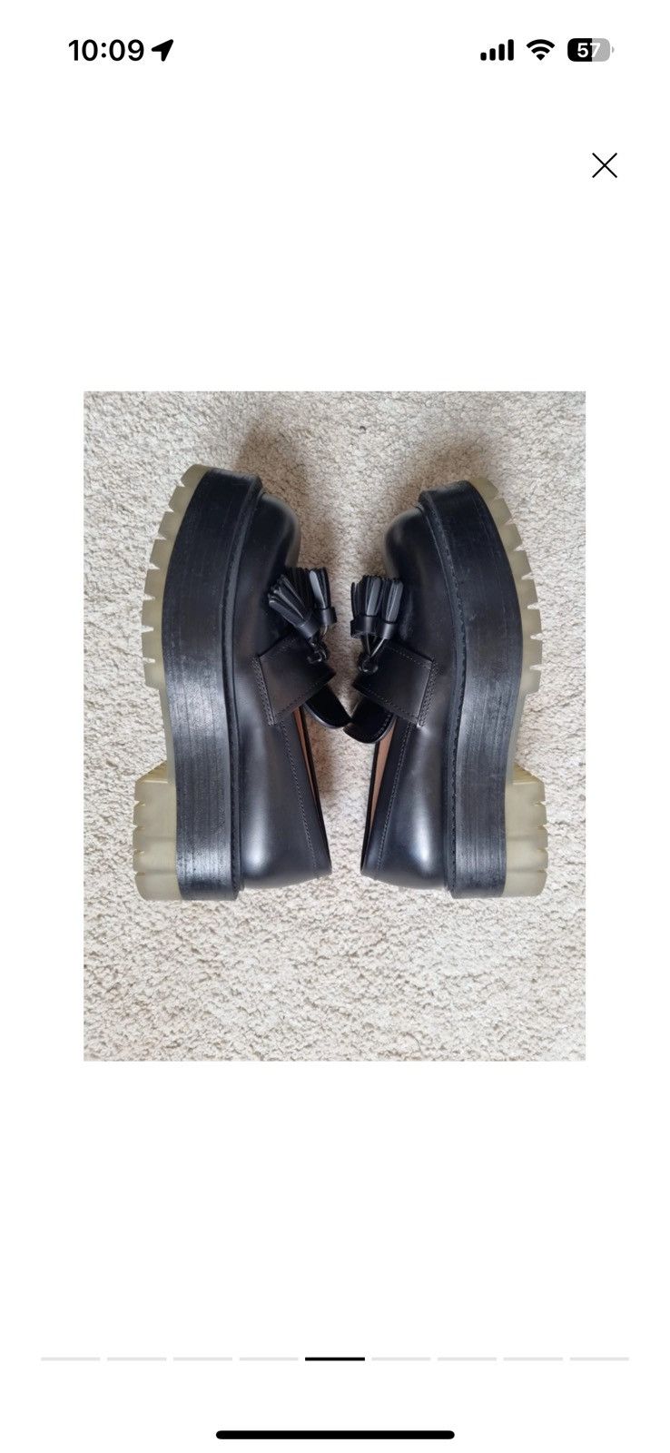 Bottega Veneta Bottega Veneta The Stilt Chunky Tassel Loafer EU 38 Size US 8 / IT 38 - 5 Thumbnail