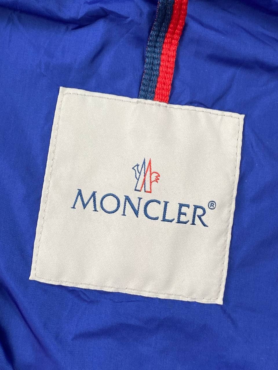 Moncler Moncler Tseren Giubbotto Nylon Jacket Kids Size 14A Blue Size US S / EU 44-46 / 1 - 9 Thumbnail