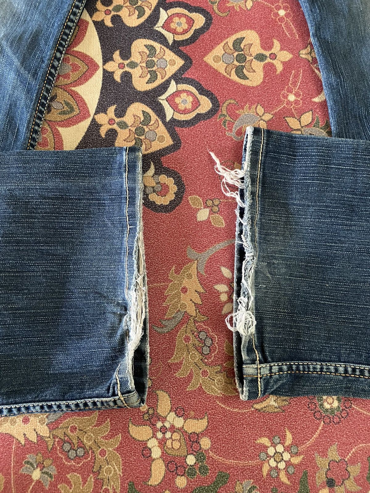 BKE × Japanese Brand × Vintage 🔥FLARE🔥🔥Japanese Brand BKE Flare Distressed Denim Size US 31 - 7 Thumbnail