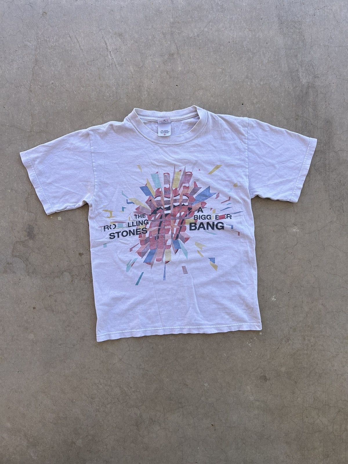 The Rolling Stones × Vintage Y2K Rolling Stones TRIPPY Graphic Tour T Shirt Size US S / EU 44-46 / 1 - 1 Thumbnail
