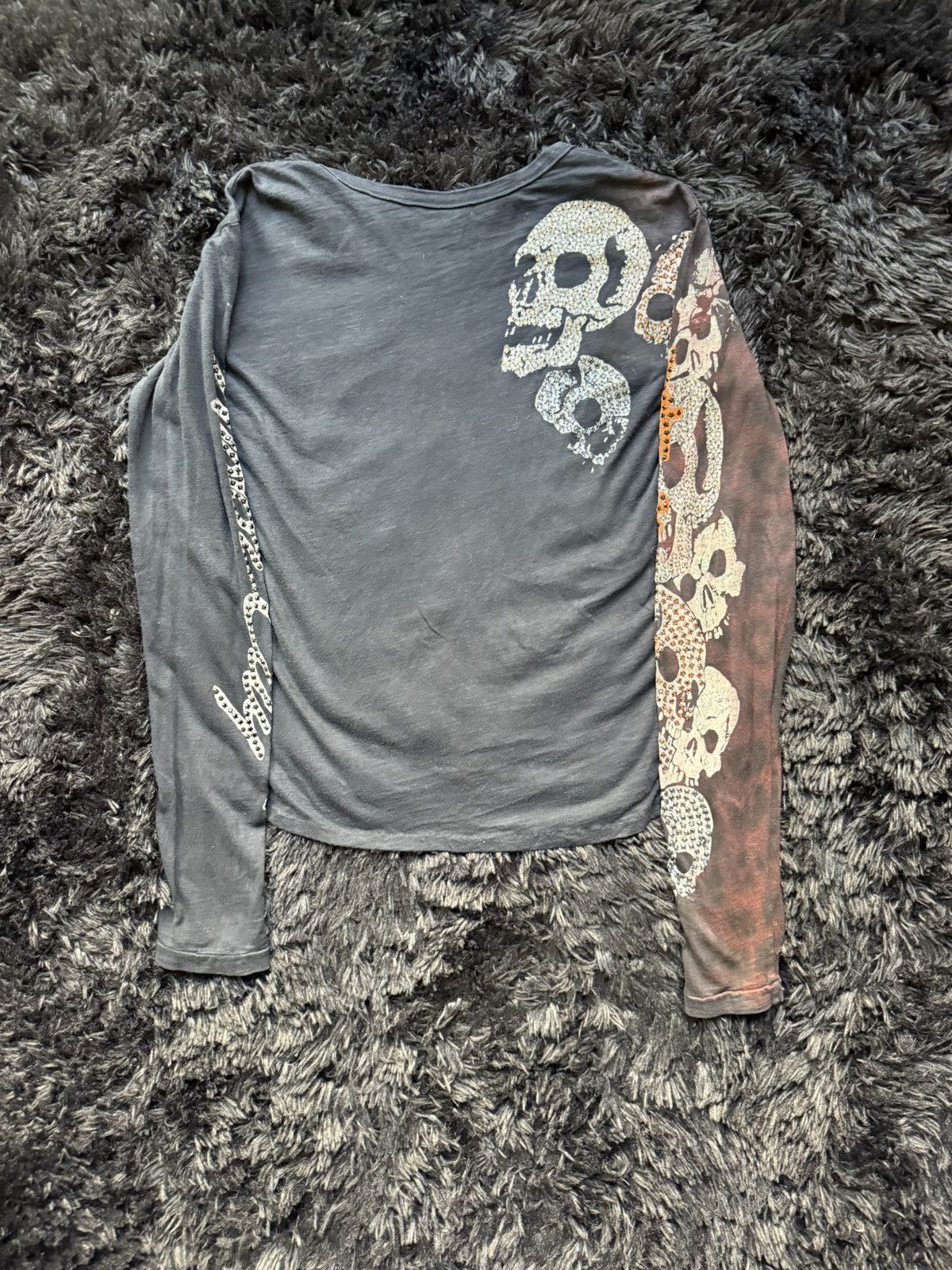 The Great China Wall Swarovski Skull Long Sleeve 2005 Size US S / EU 44-46 / 1 - 3 Thumbnail