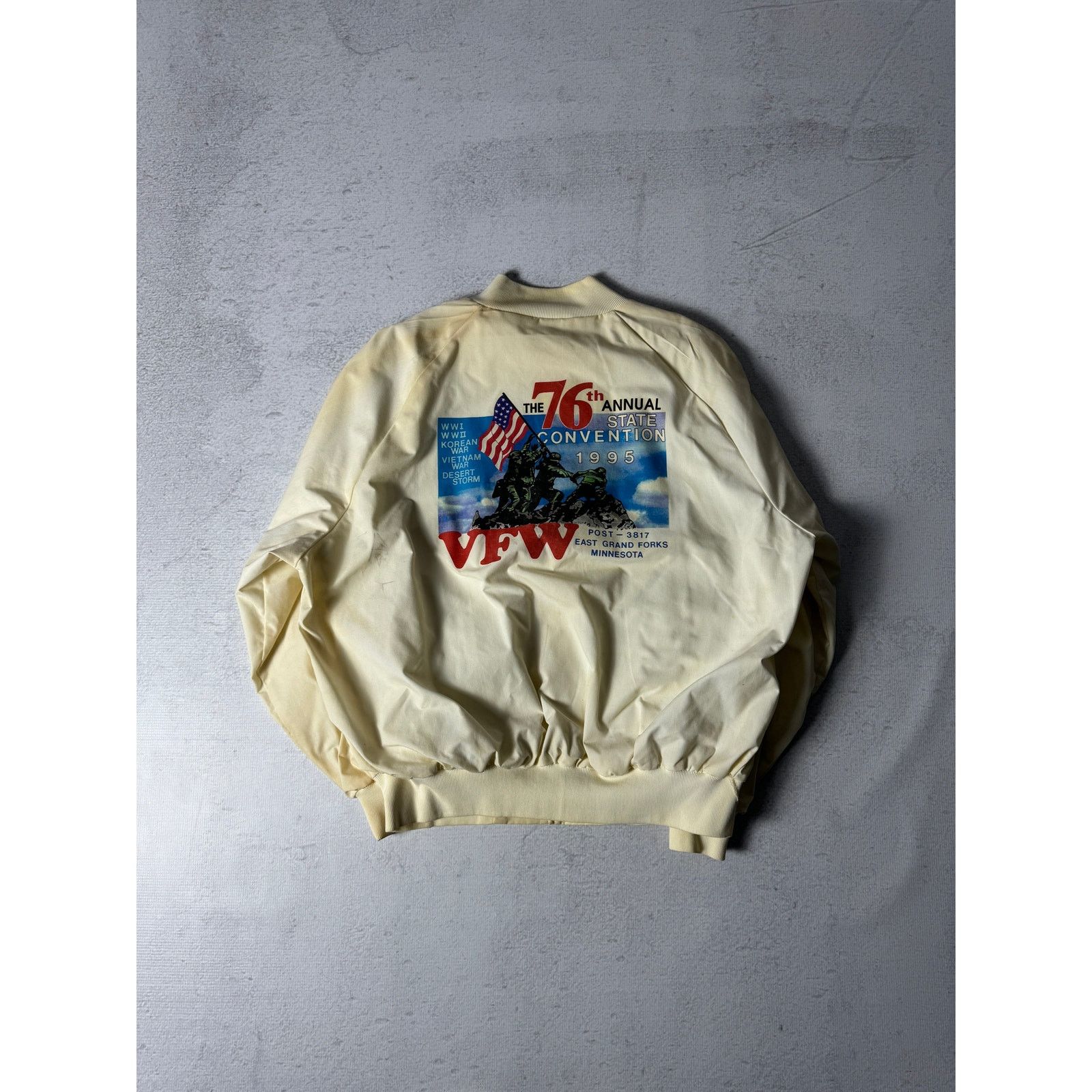 The Unbranded Brand Vintage 1995 Veterans Of Foreign Wars Bombers - Men's XL Size US XL / EU 56 / 4 - 2 Thumbnail