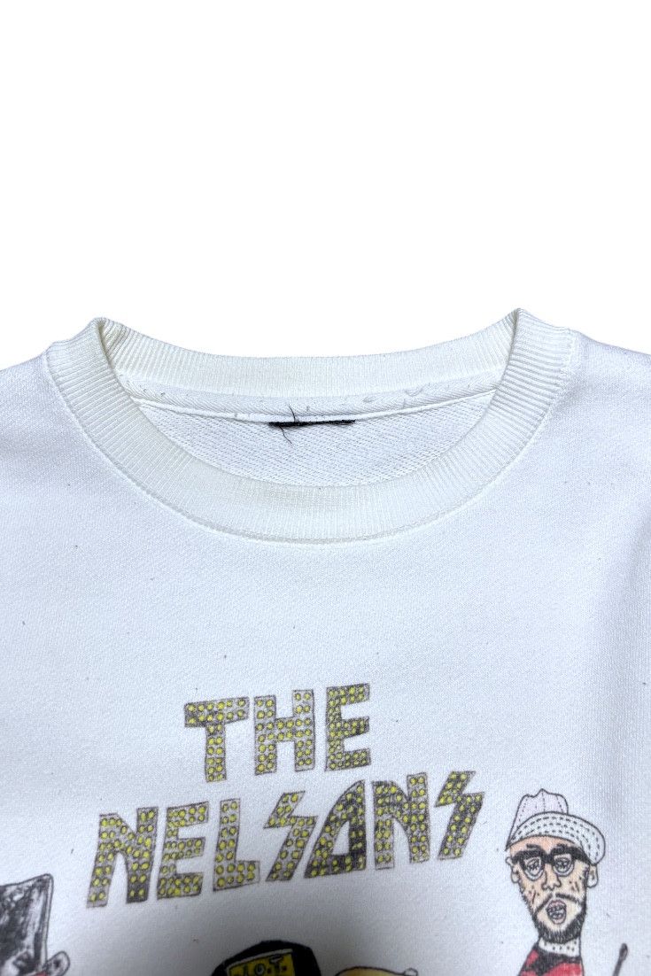 Band Tees Vintage 90s THE NELSONS Screen Stars sweatshirt Size US M / EU 48-50 / 2 - 3 Thumbnail