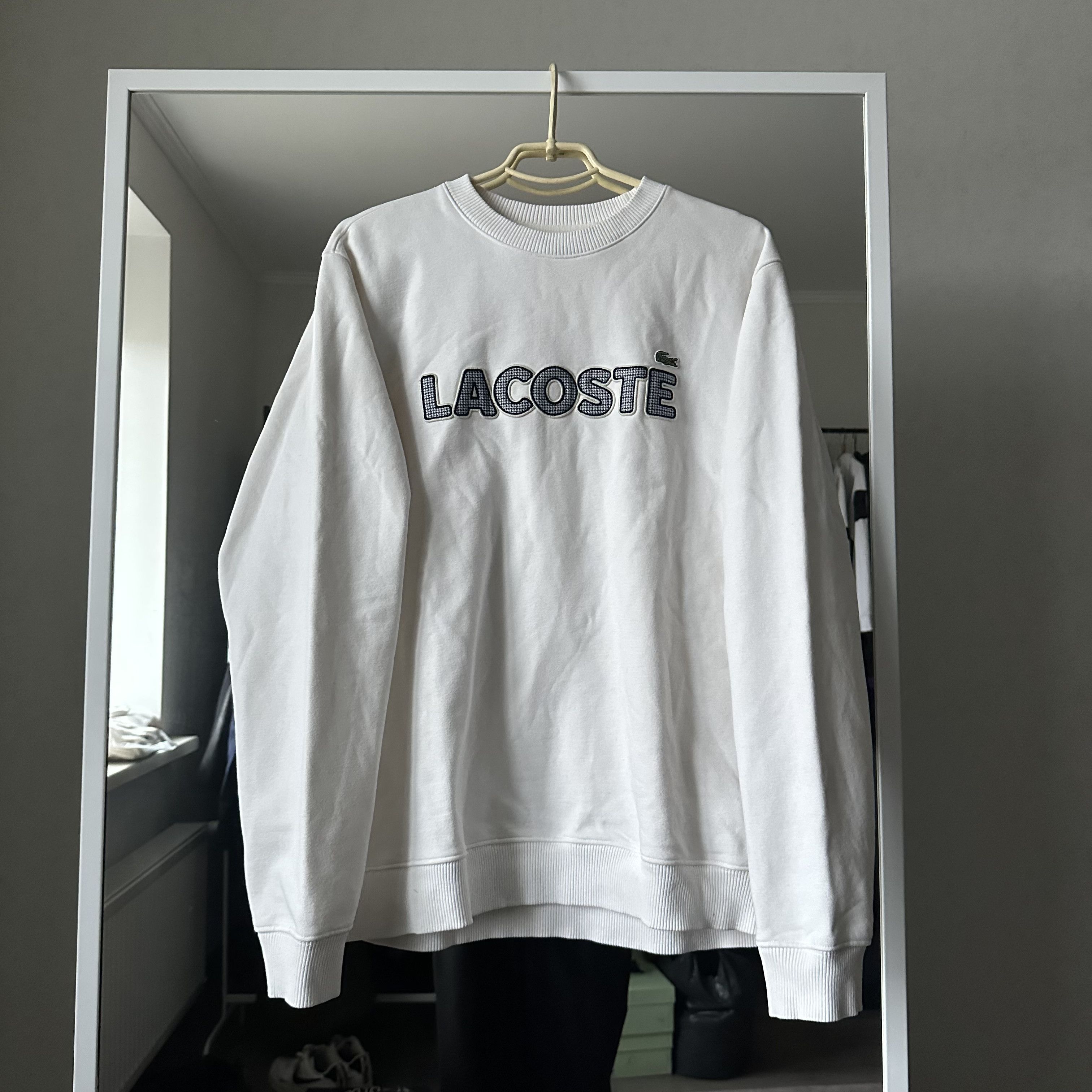 Lacoste Lacoste Big Center Logo Boxy Baggy Sweatshirt Size US XL / EU 56 / 4 - 1 Thumbnail