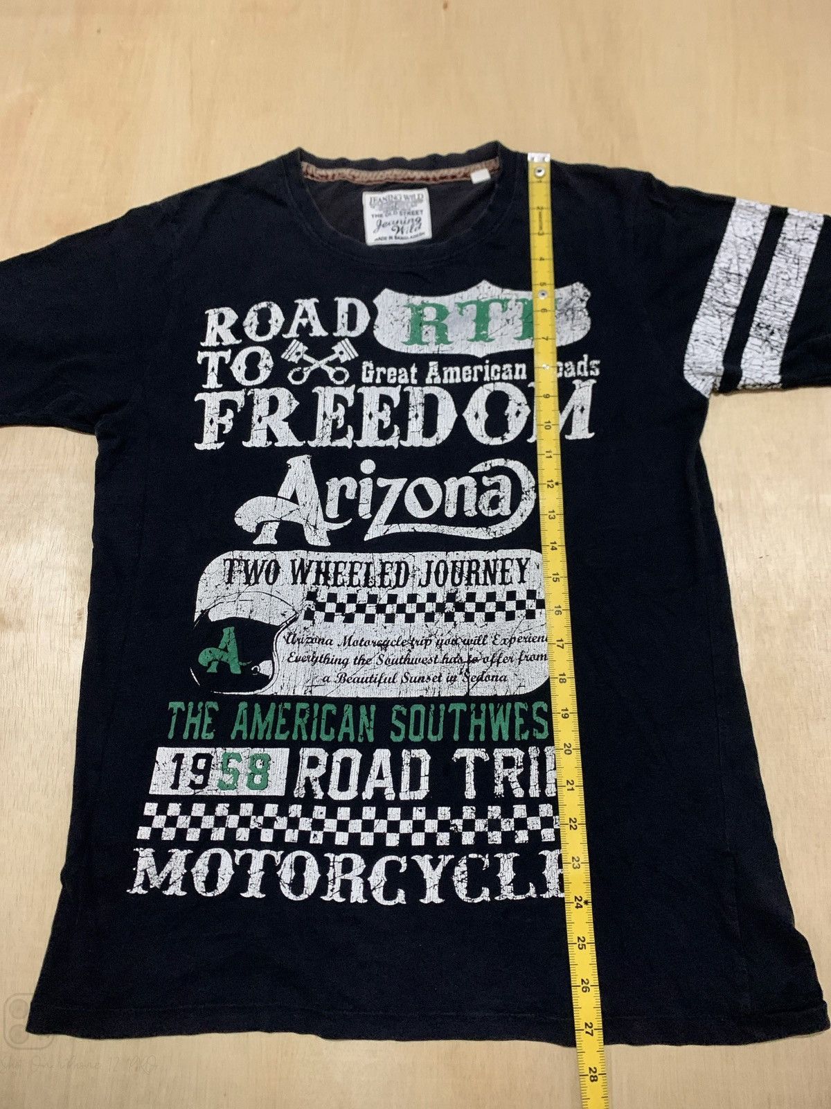 If Six Was Nine × Indian Motorcycle × Japanese Brand Y2k Jeaning Wild Motorcycle Tshirt Size US M / EU 48-50 / 2 - 10 Thumbnail