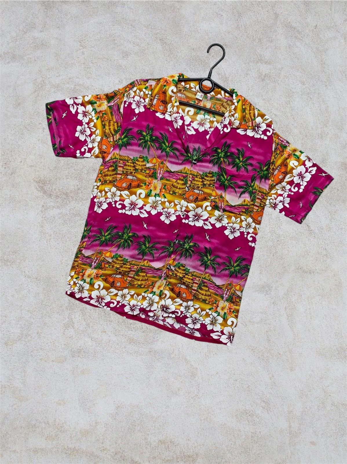 Vintage Hawaiian Shirt Palm Size S Size US S / EU 44-46 / 1 - 1 Thumbnail