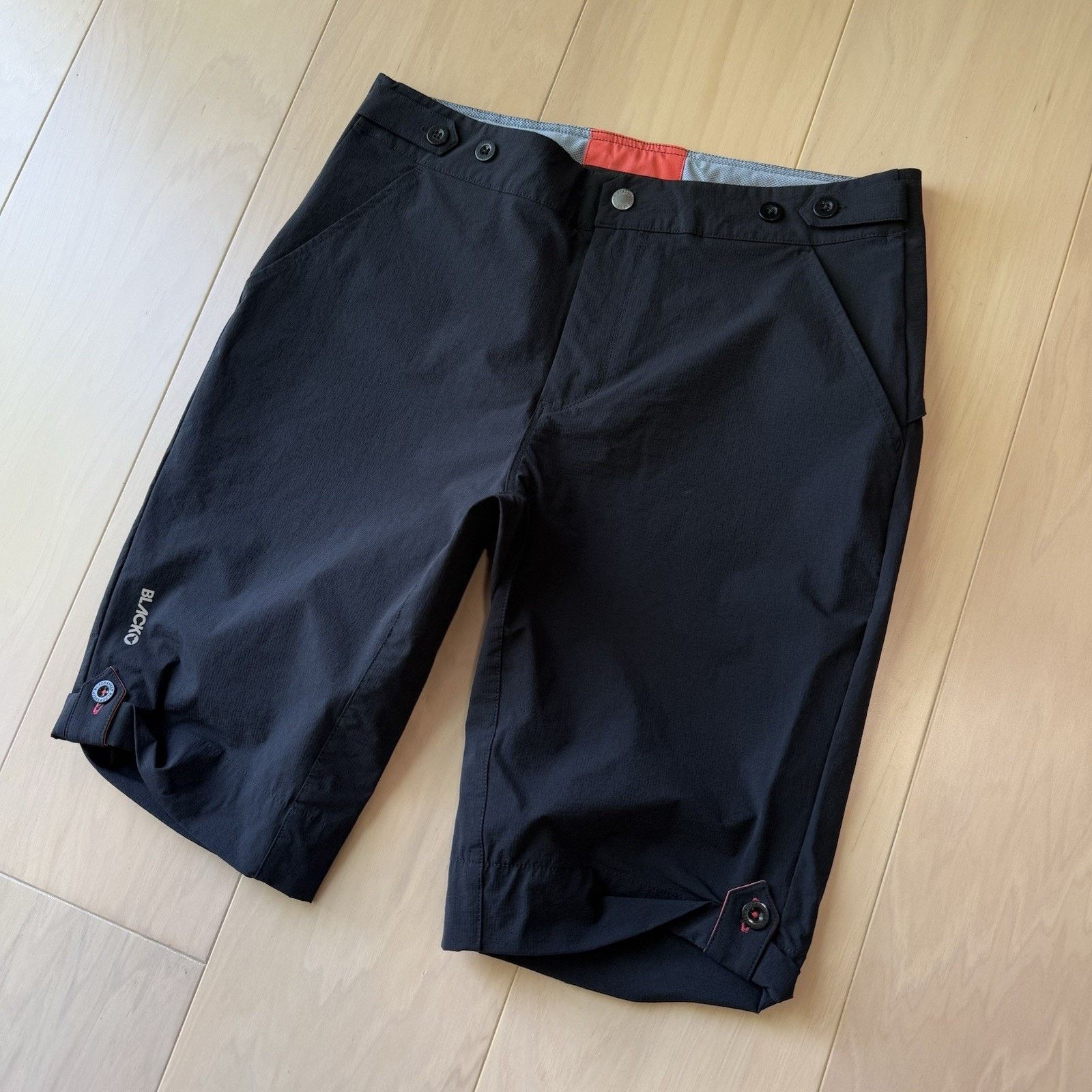Black Sheep Black Sheep Cycling Shorts Medium Black Relaxed Lightweight Size US 30 / EU 46 - 7 Thumbnail