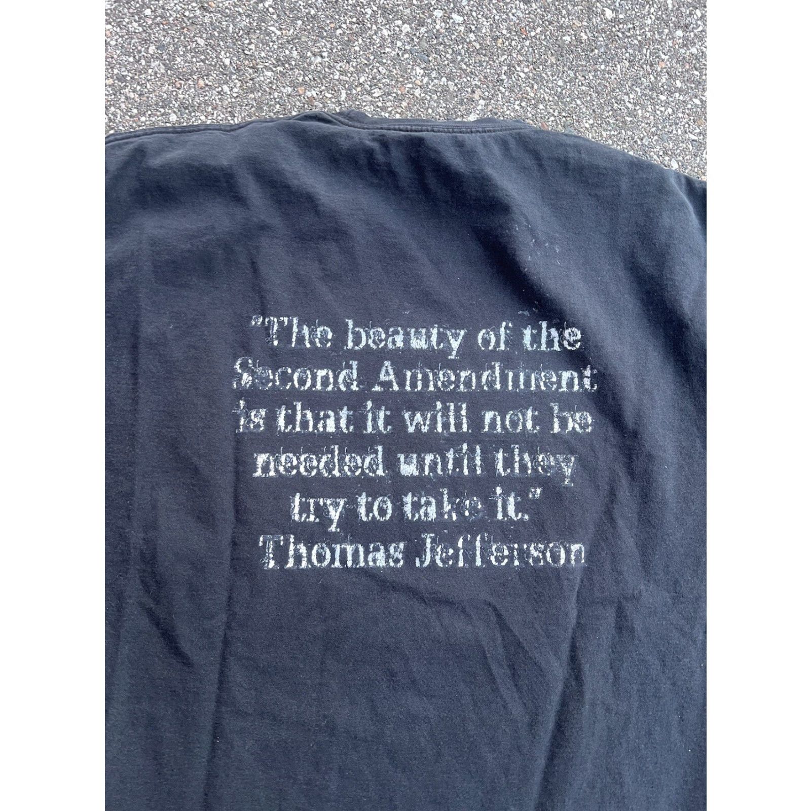 Hanes VINTAGE Second Amendment Tshirt Obama #1 Sales Man Mens XL Black Mens XL Black Size US XL / EU 56 / 4 - 5 Thumbnail