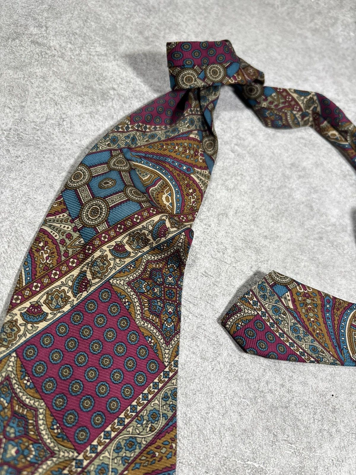 Versace Gianni Versace ties seta e silk made in italy Size ONE SIZE - 2 Thumbnail