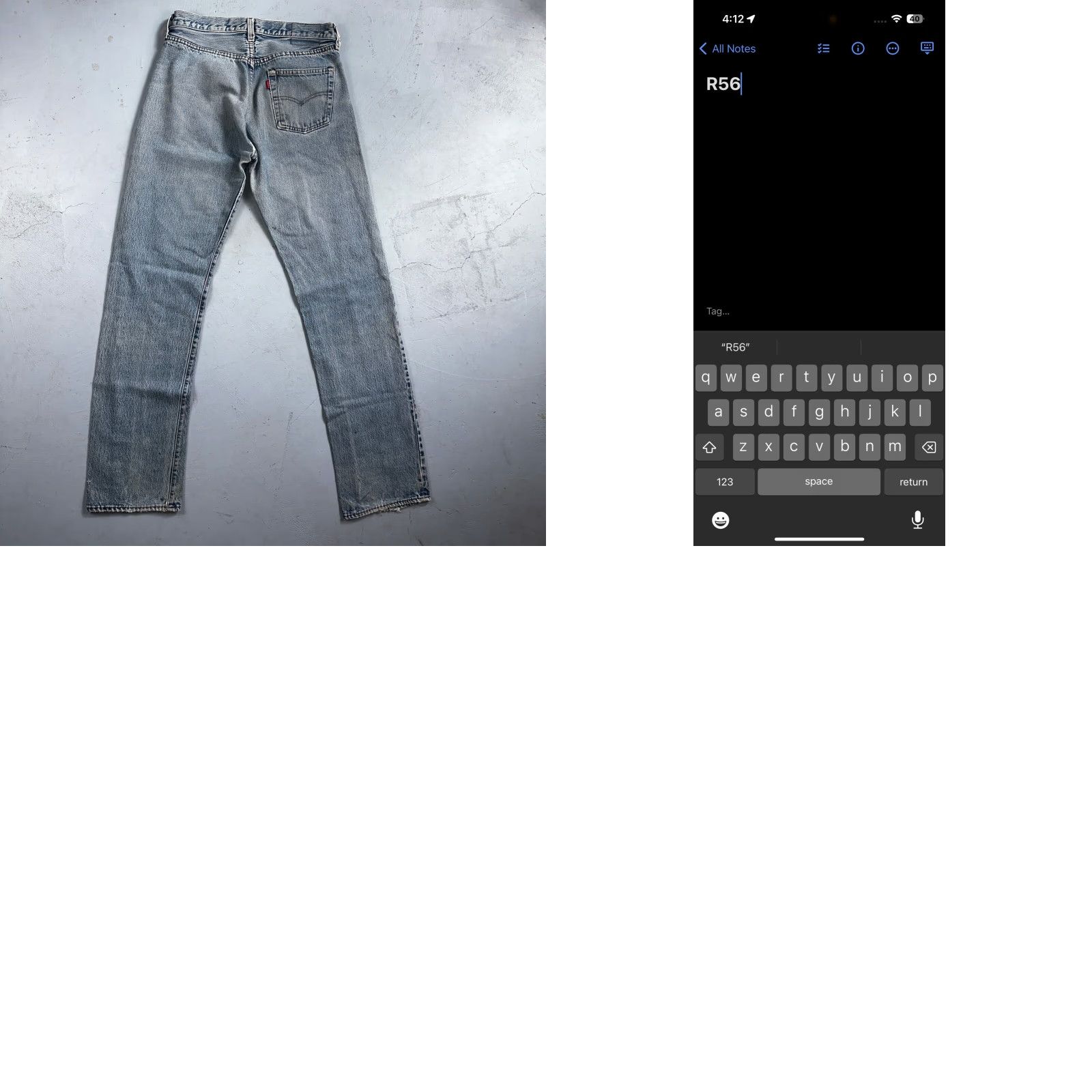 Levi's VINTAGE Levi's 501XX Jeans - 80s USA Selvedge Thrashed Distressed Light Blue Denim 30x33 Boys? Mens? Not sure. Size US 30 / EU 46 - 10 Thumbnail