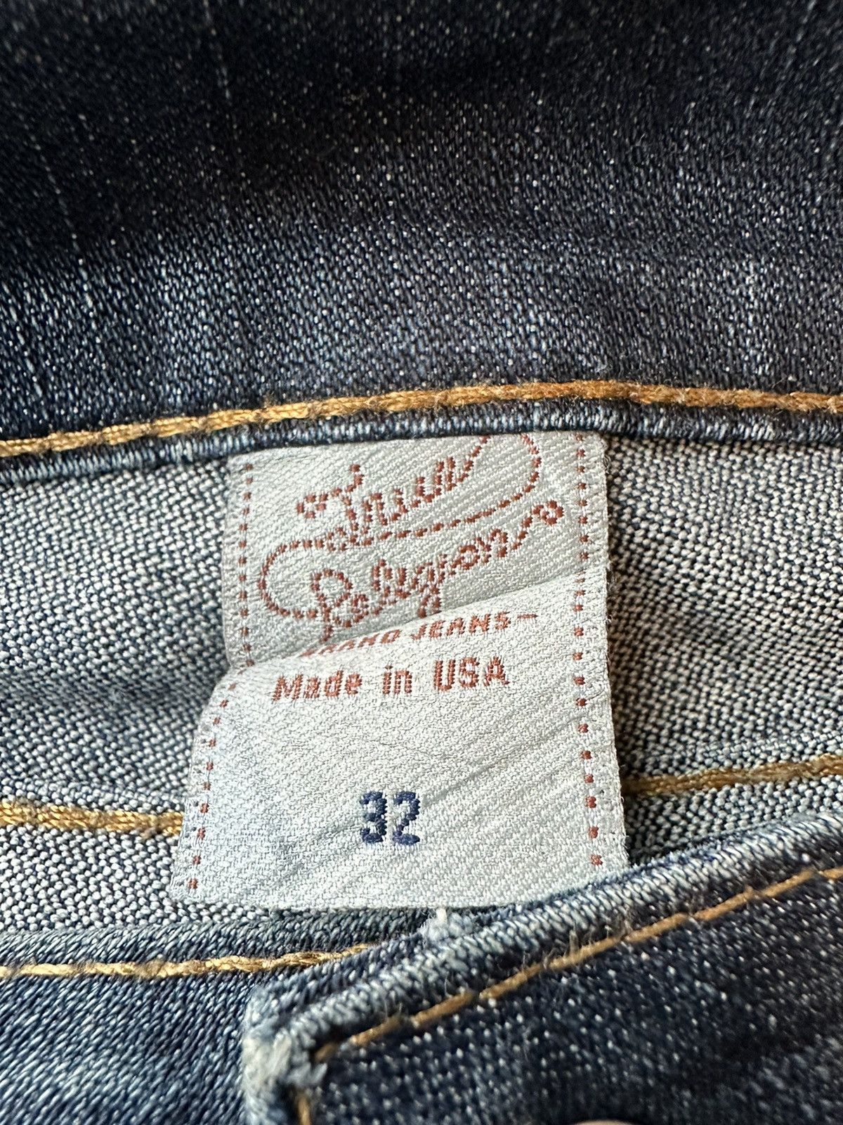 True Religion × Vintage Vintage True Religion Jeans Size US 32 / EU 48 - 3 Thumbnail