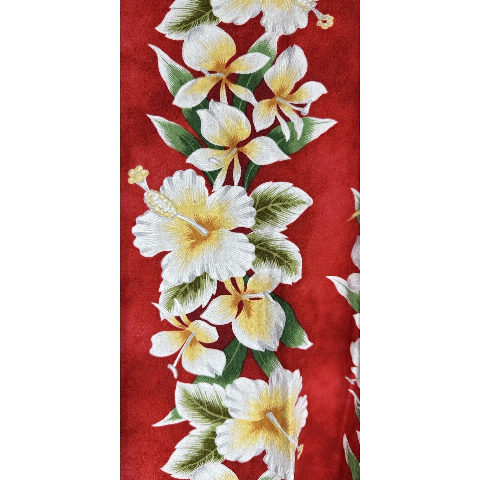Other Vtg Royal Creations Long Hawaiian Maxi Dress Red Floral 2X Size XXL / US 16-18 / IT 52-54 - 9 Thumbnail
