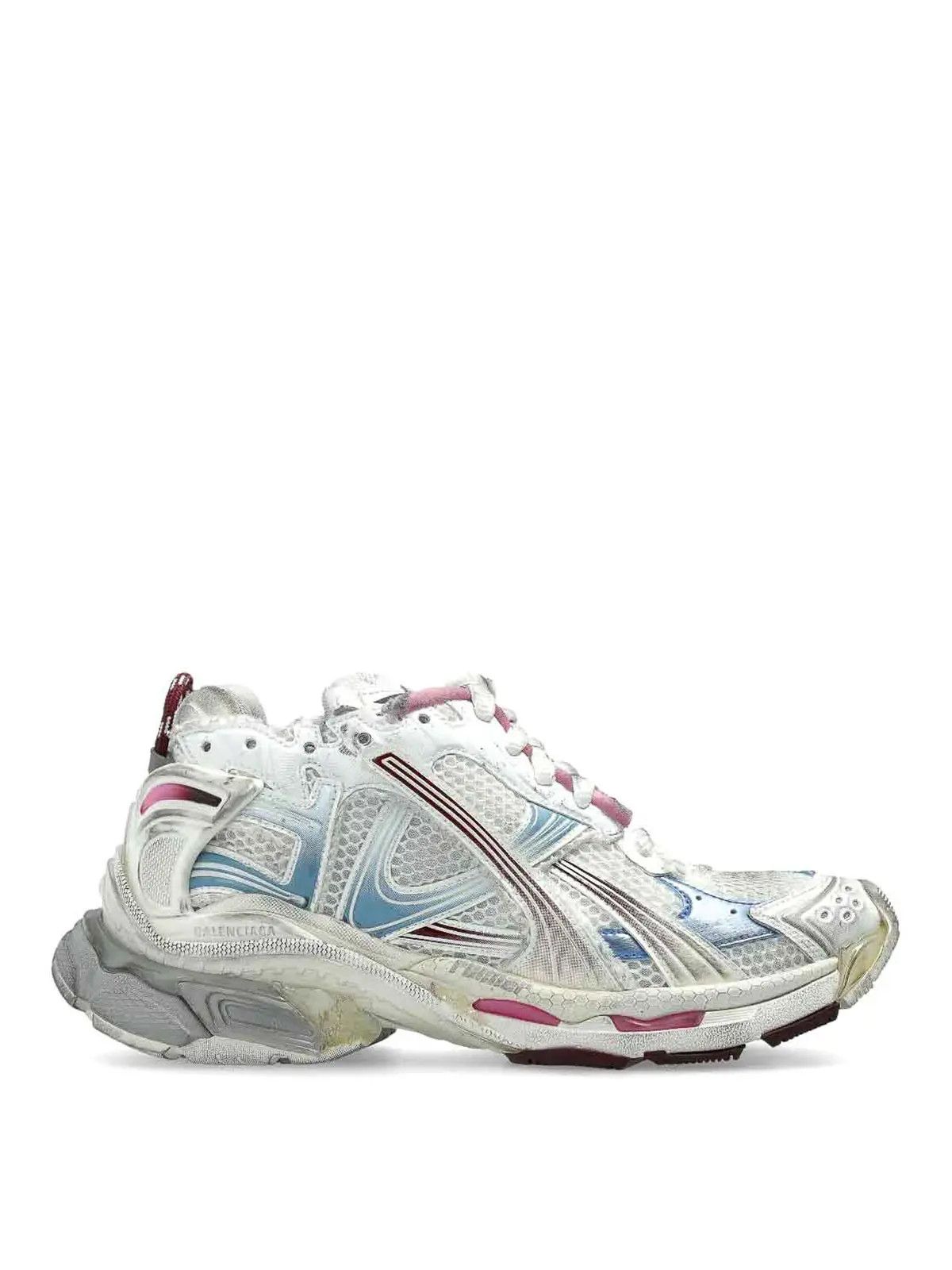 Balenciaga o1w1db10426 Runner Gradient Sneakers in Multicolor Size US 11 / IT 41 - 1 Thumbnail