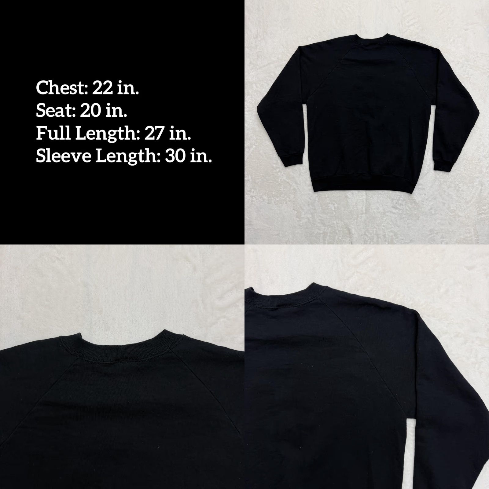 Planet Hollywood VINTAGE Planet Hollywood London Sweatshirt Mens Large Black Crewneck Graphic 90s Size US L / EU 52-54 / 3 - 8 Thumbnail