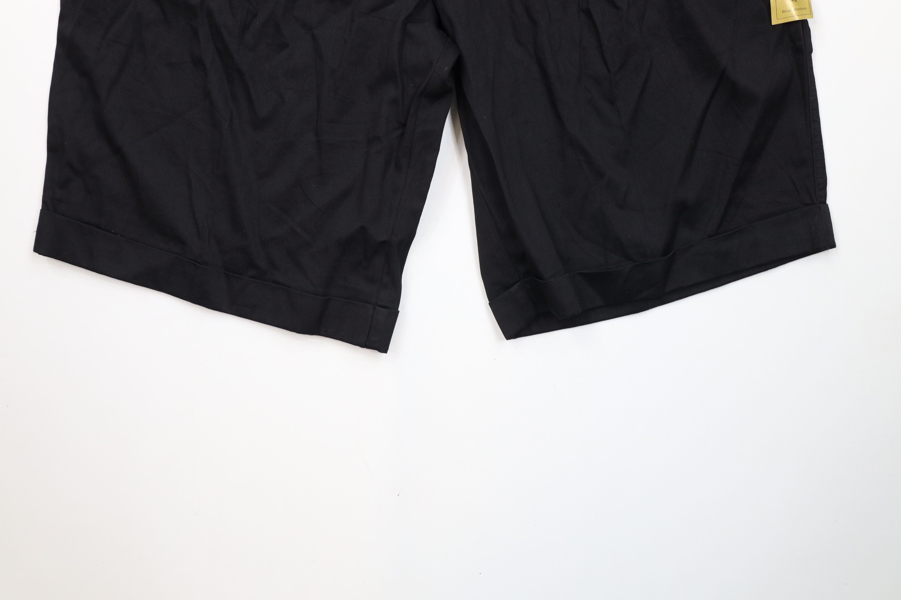 Vintage Deadstock Vintage 90s Streetwear Baggy Pleated Chino Shorts Size US 42 / EU 58 - 4 Thumbnail