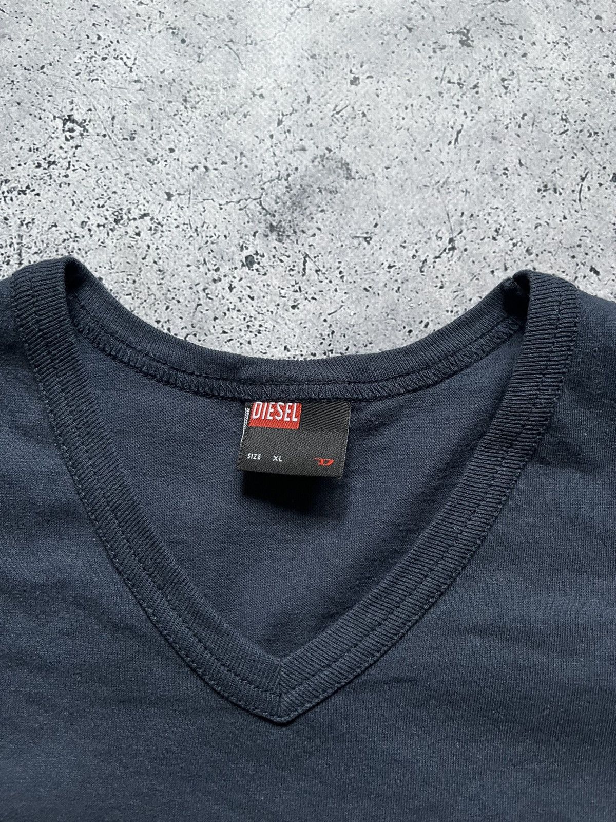 Diesel × Vintage Vintage Diesel Denim Division Center Logo T-shirt Y2K Tee Size US XL / EU 56 / 4 - 3 Thumbnail