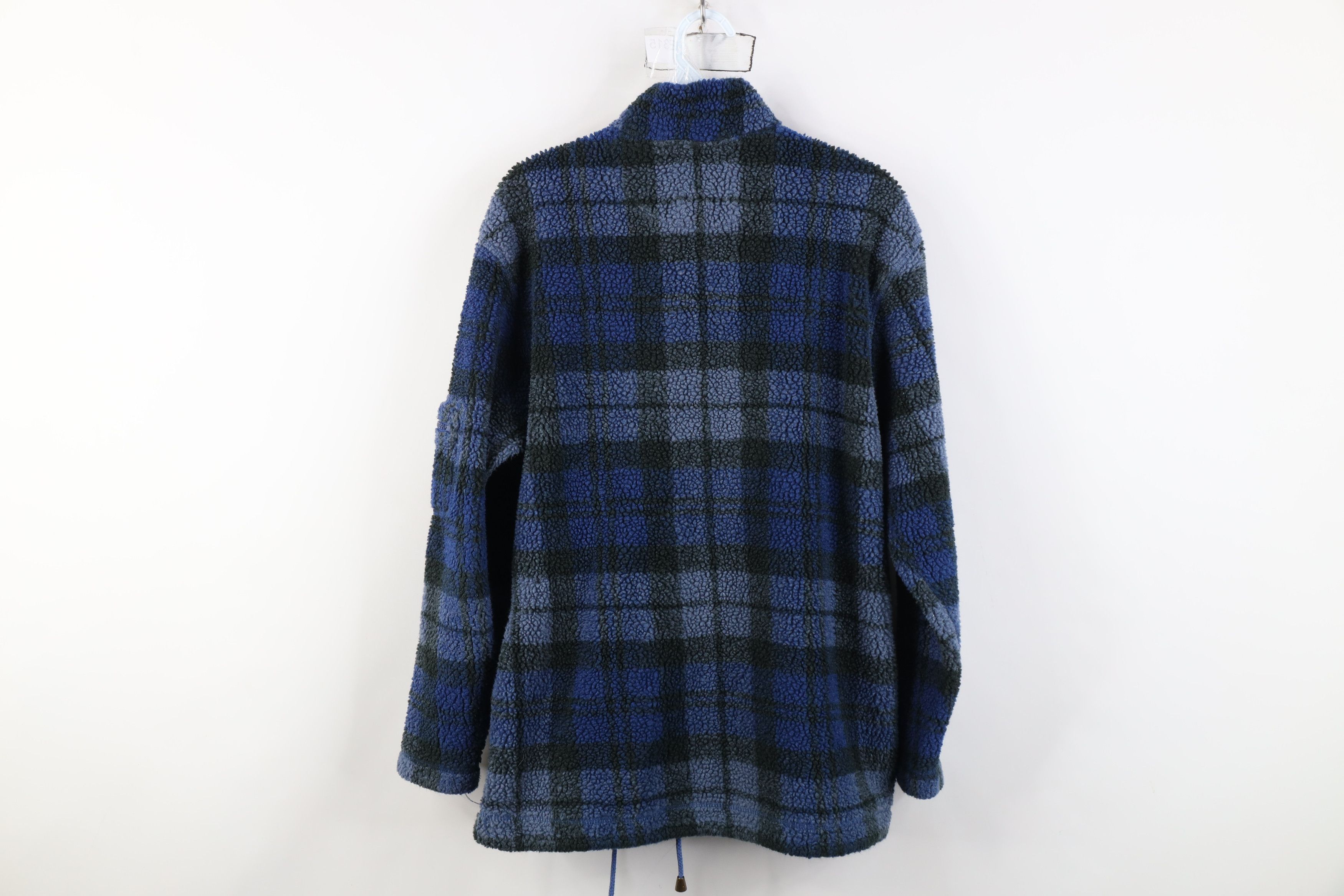 Vintage Vintage 90s Streetwear Pile Fleece Half Zip Pullover Sweater Size S / US 4 / IT 40 - 13 Thumbnail