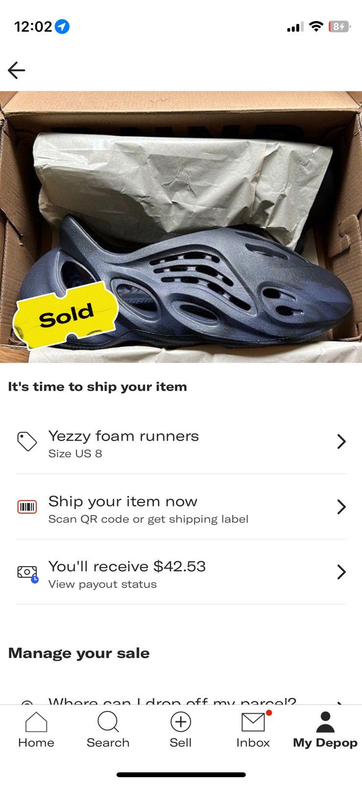 Other Yezzy foam runners Size US 8.5 / EU 41-42 - 1 Preview