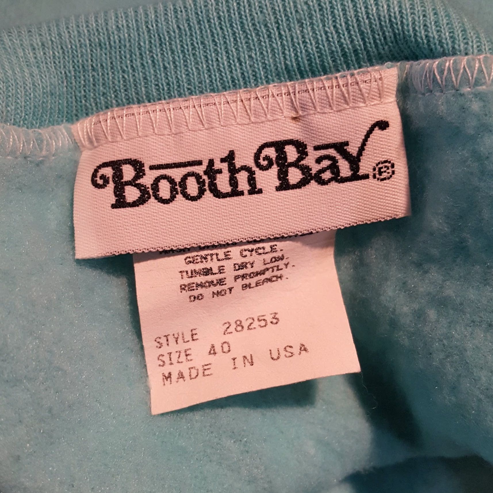 Vintage VINTAGE Booth Bay Sweatshirt Pullover Jumper 90s Blue Polka Dot V Neck Women's XL Pullover Sweatshirt Women XS? Size XL / US 12-14 / IT 48-50 - 5 Thumbnail