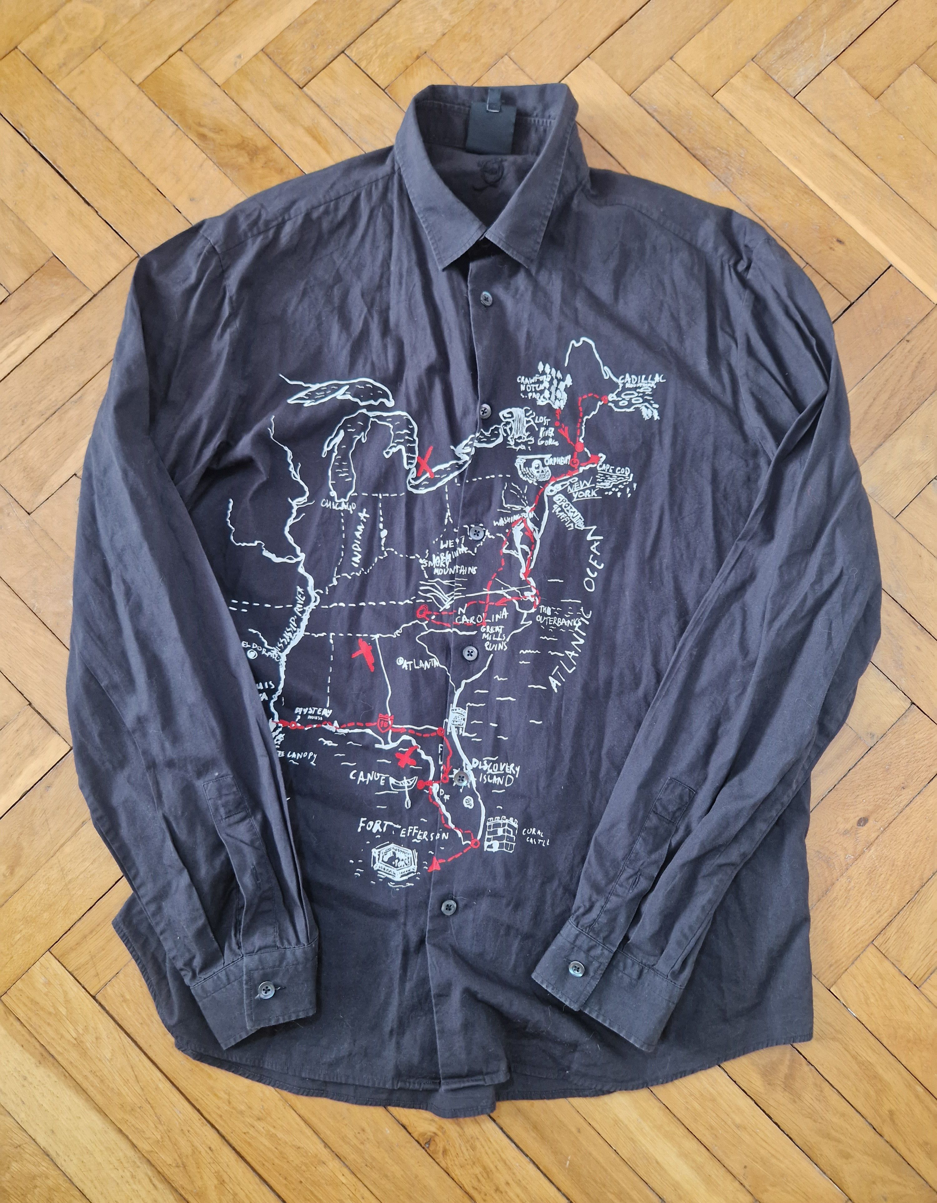 Alexander McQueen Alexander McQueen east coast vintage shirt Size US L / EU 52-54 / 3 - 1 Thumbnail