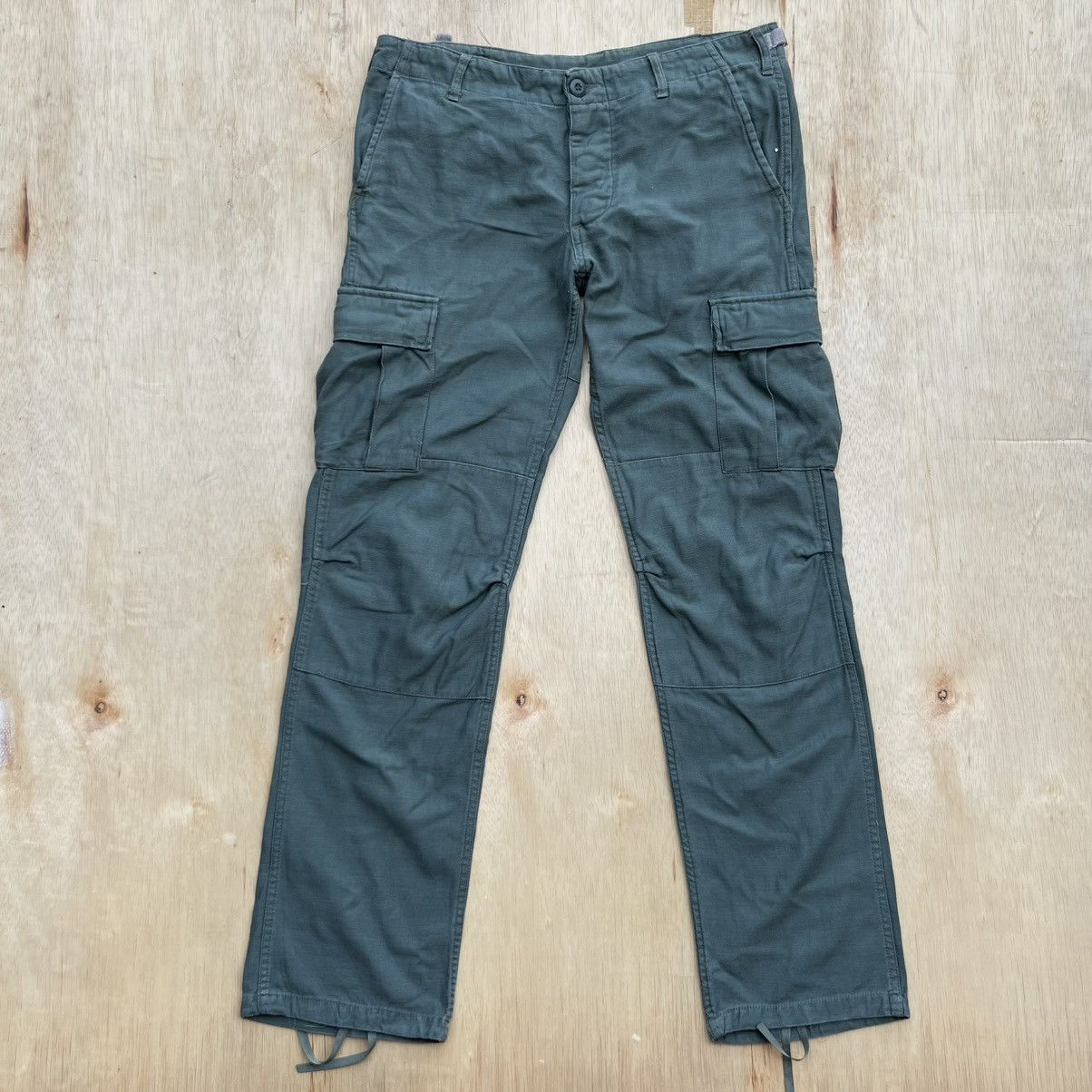 Alpha Industries TROUSERS OLIVE GREEN YMKCL MILITARY ISSUE CARGO Size 34" / US 12 / IT 48 - 1 Thumbnail