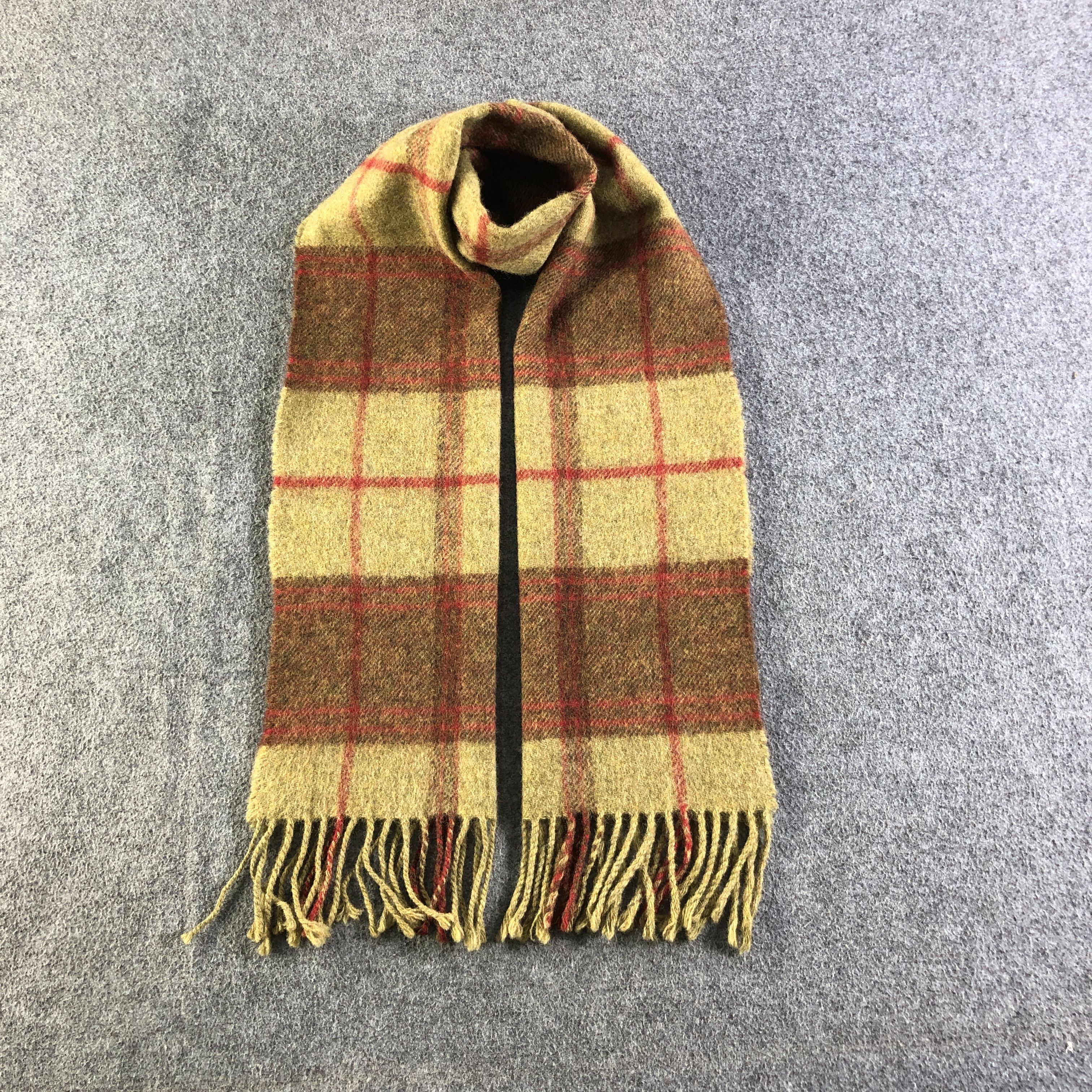 Vintage Glen Prince Tartan Wool Scarf Muffler Neckwear V2799 Size ONE SIZE - 1 Thumbnail