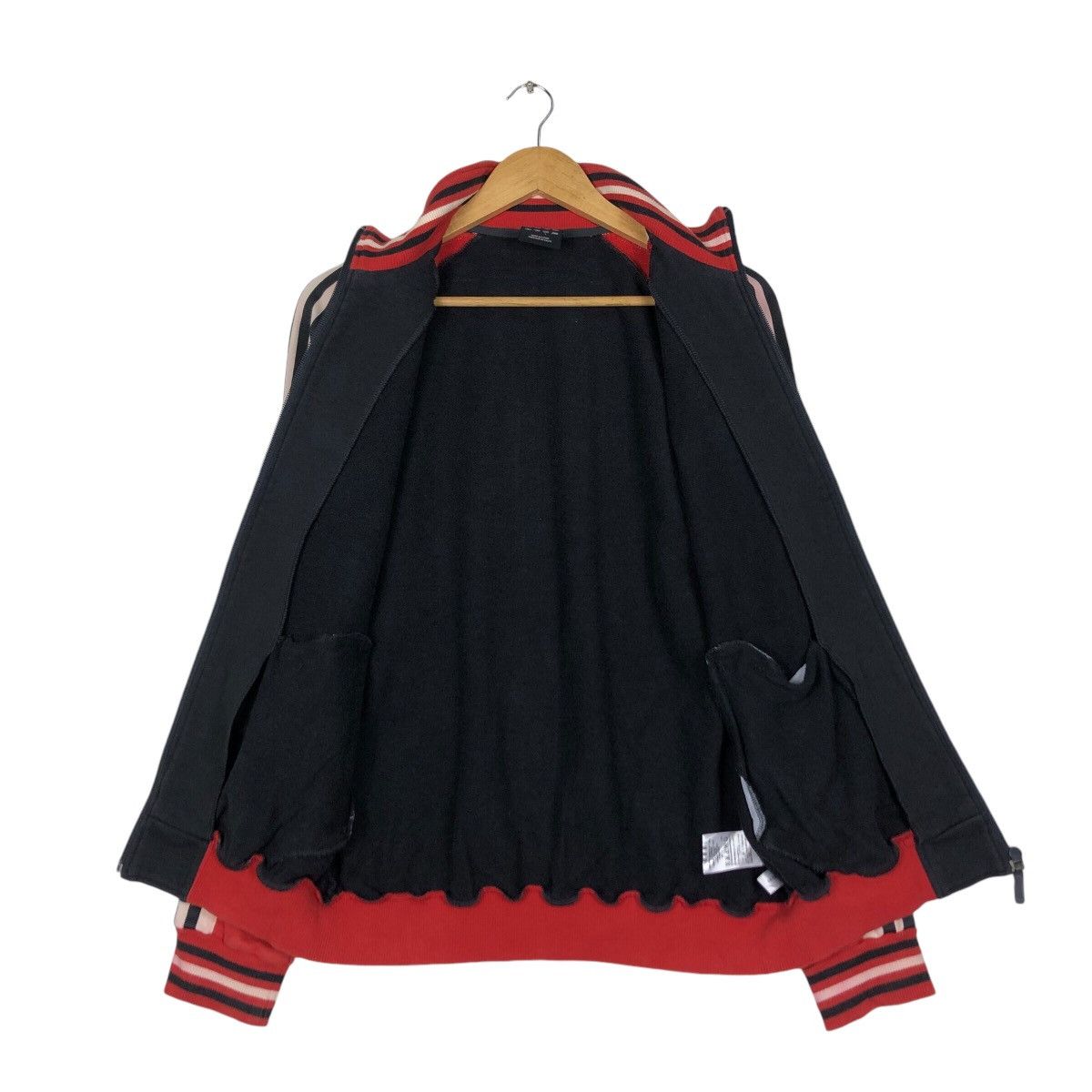 Adidas × Japanese Brand Adidas Three Stripe Vintage Sweater Jacket Small Size Size US S / EU 44-46 / 1 - 11 Thumbnail