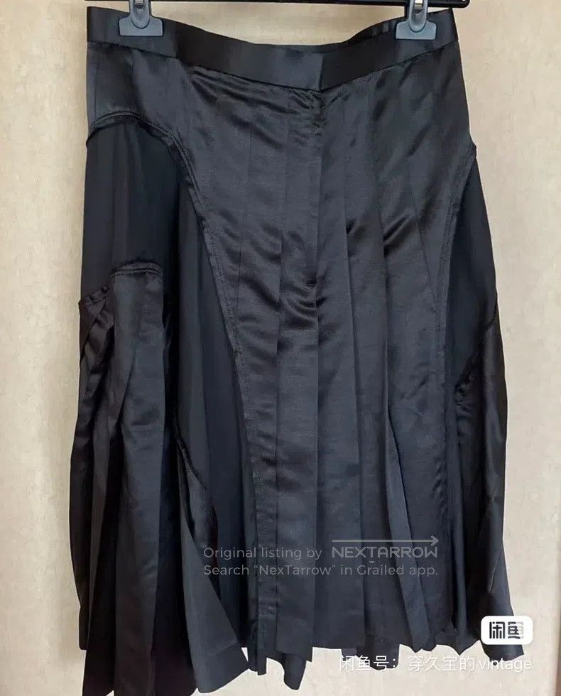 Comme des Garcons Comme Des Garcons size M Asymmetrical Patchwork Deconstruc Size 23" - 2 Thumbnail