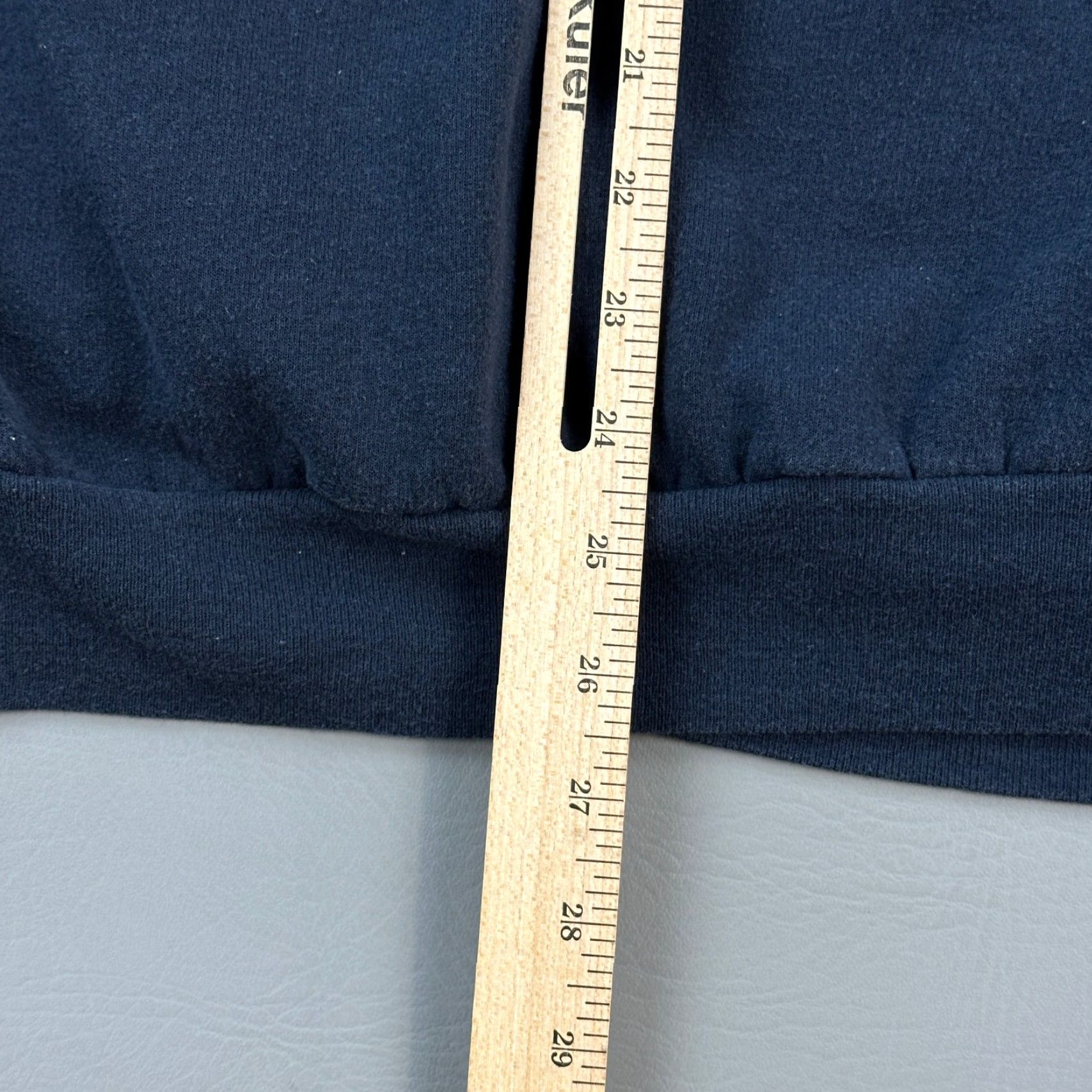Hanes VINTAGE Hanes Comfortblend Sweatshirt Mens 2XL Navy Blue Crewneck Pullover Shirt 90s Mens Size US XXL / EU 58 / 5 - 5 Thumbnail