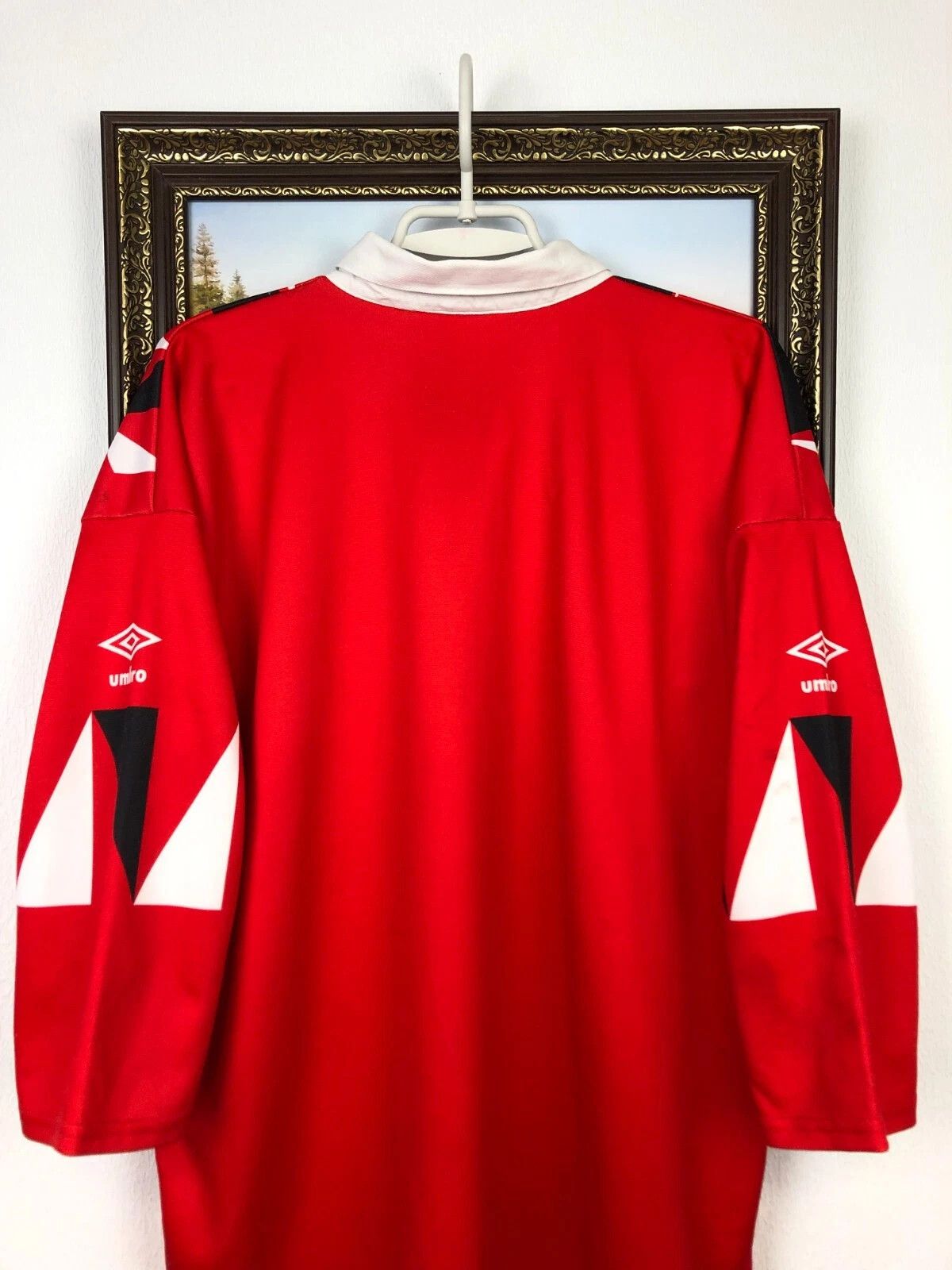 Umbro Vintage 1991 Neath RFC Rugby Union Shirt Jersey Tee Trikot Size US XL / EU 56 / 4 - 9 Thumbnail