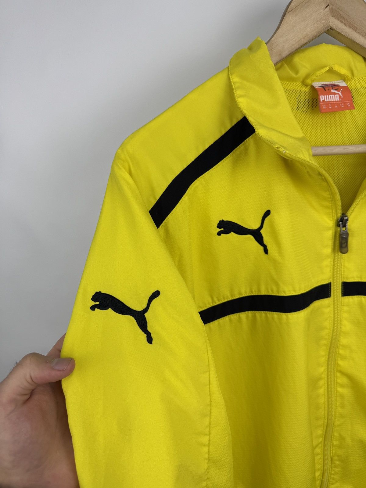 Puma 🇩🇪Vintage 2012 Puma Borussia Dortmund BVB Soccer Track Jacket Size US M / EU 48-50 / 2 - 6 Thumbnail