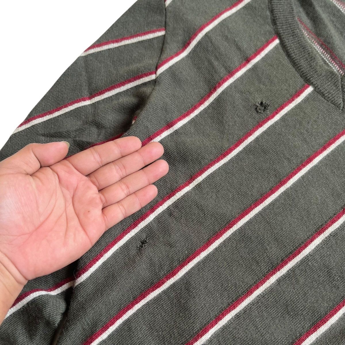 Comme des Garcons Homme Plus Knitwear Striped Comme Des Garcons Homme Plus Size US M / EU 48-50 / 2 - 6 Thumbnail