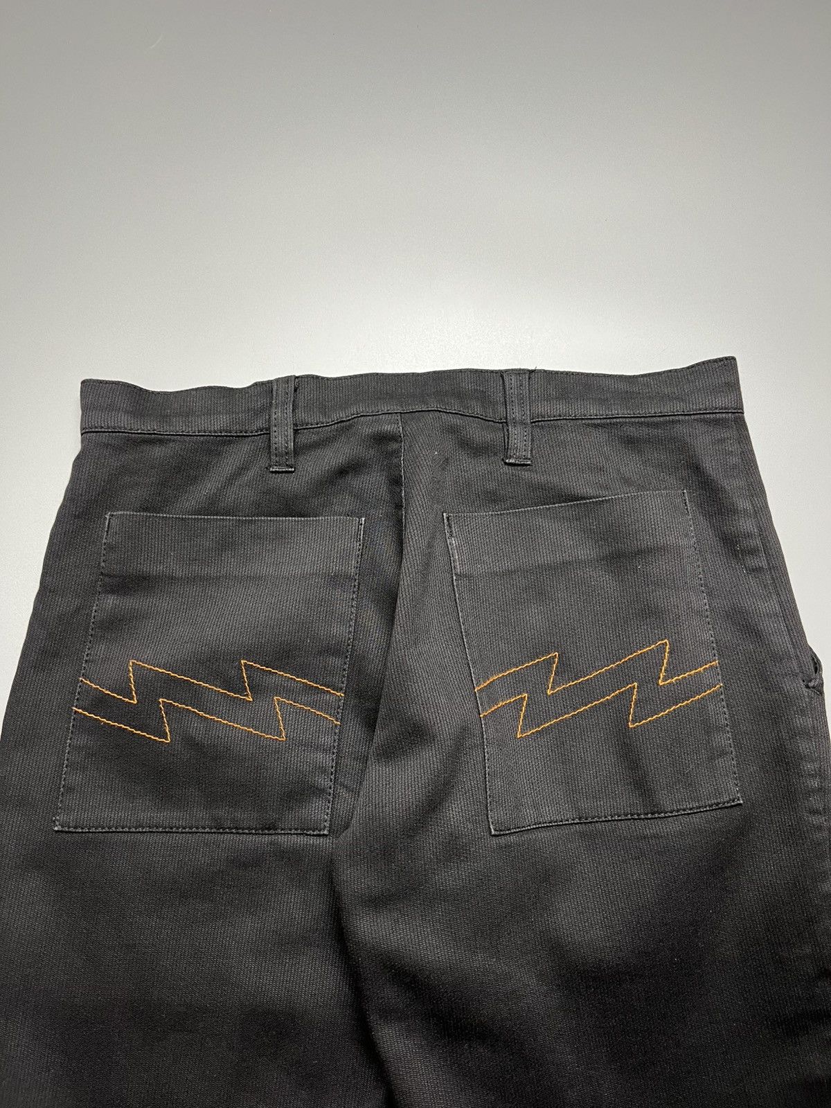 W&LT × Walter Van Beirendonck W&LT - Black Pinstripes - Pants Size 29" - 8 Thumbnail