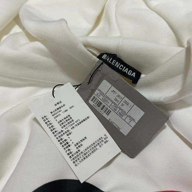 Balenciaga Balenciaga MasterCard black and red letter printed casual Size US S / EU 44-46 / 1 - 4 Thumbnail