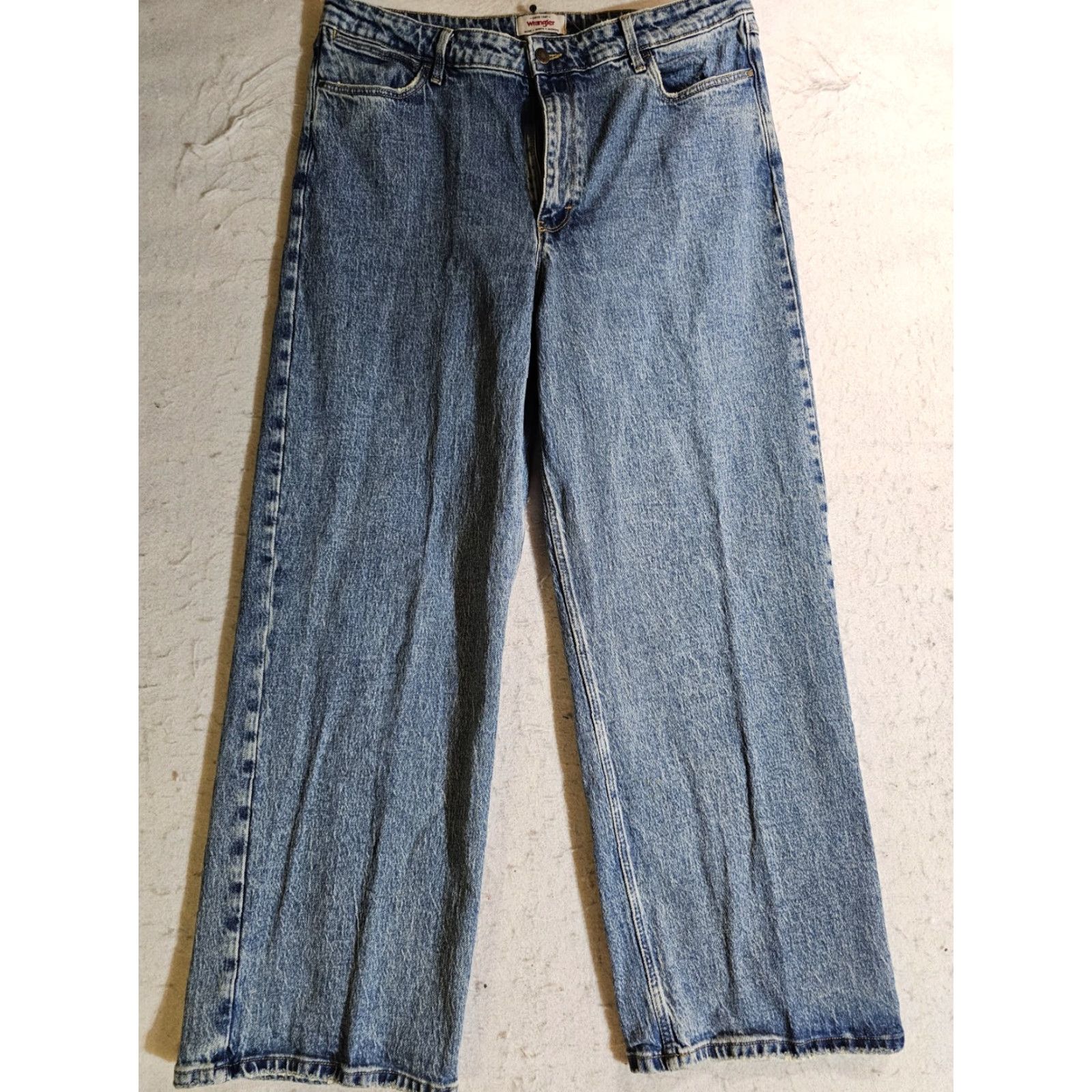 Wrangler VINTAGE Wrangler Retro Denim Jeans RN 130273 Jeans Cowboy Western Mens 33x30 Blue Cotton 80s Wrangler RN130273Mens Casual Size US 33 - 7 Thumbnail