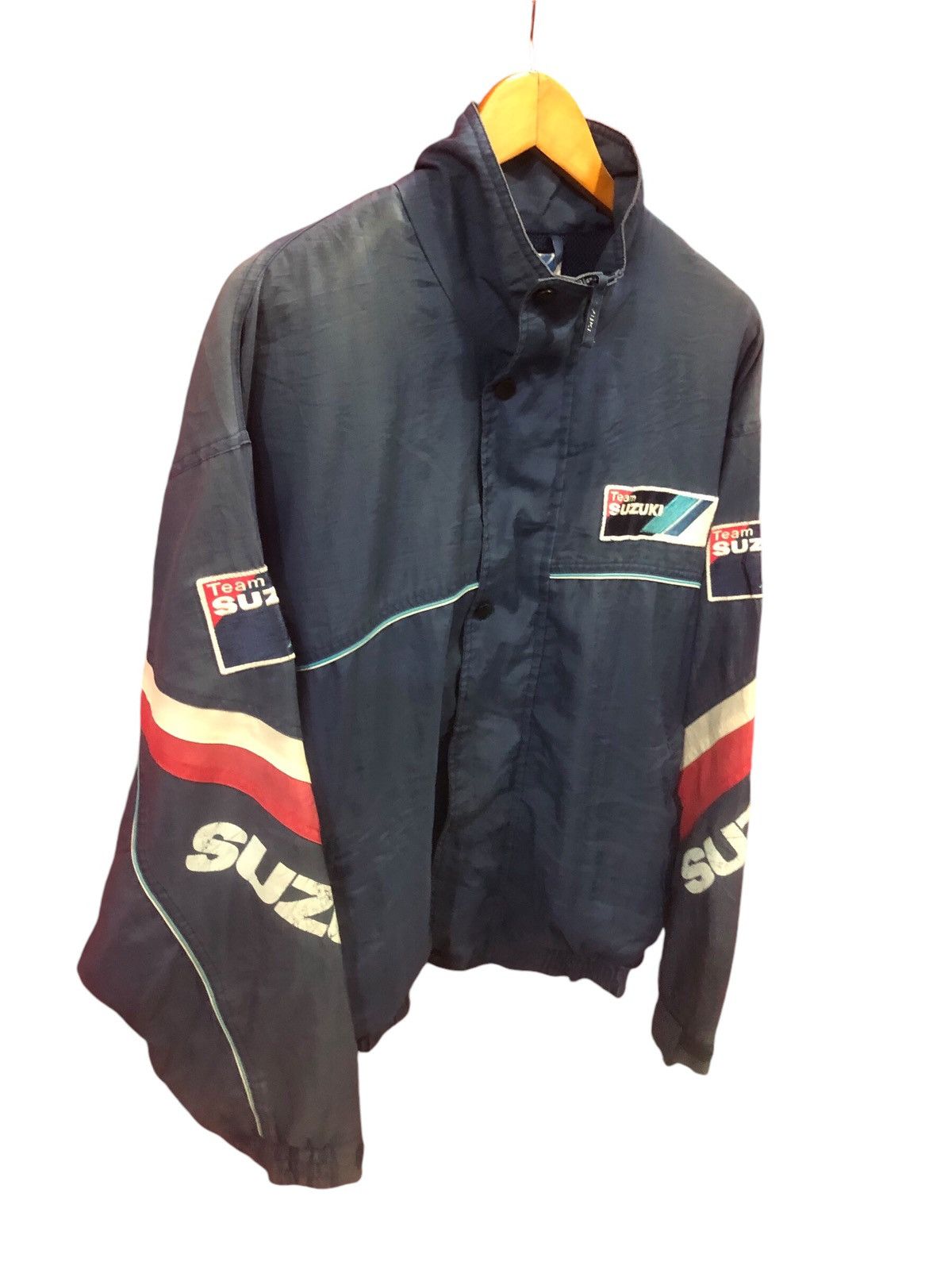 Japanese Brand × Vintage Vintage Official Team Classic Suzuki Jacket Size US L / EU 52-54 / 3 - 2 Thumbnail