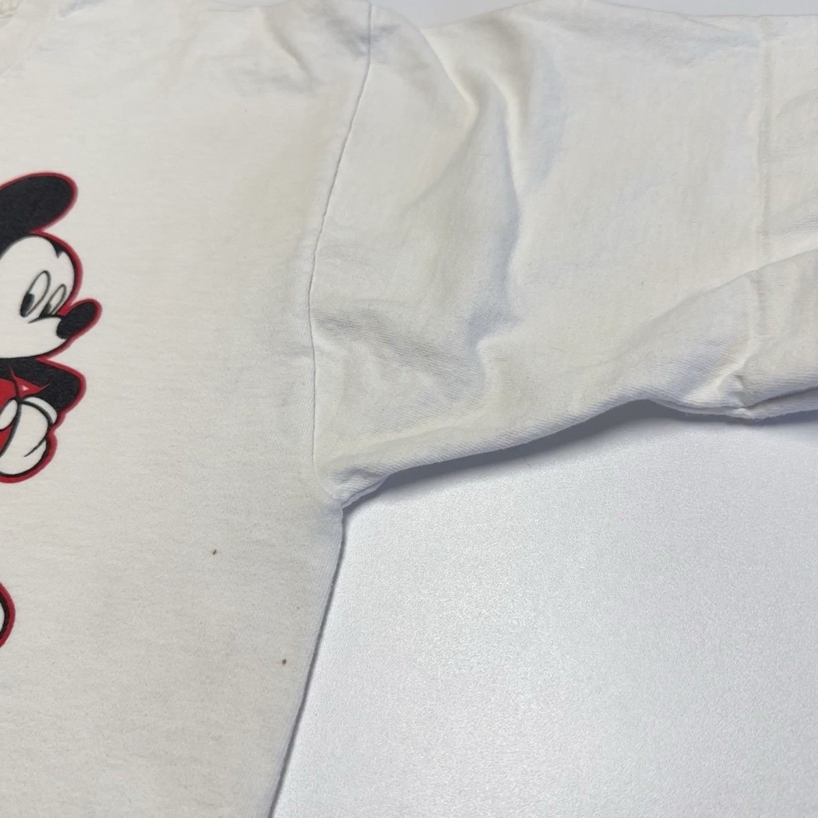 Mickey Unlimited Vintage 90s Mickey Mouse USA T Shirt White Mickey Unlimited Size US L / EU 52-54 / 3 - 8 Thumbnail
