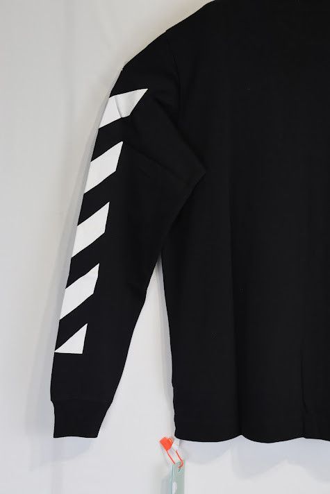 Off-White o1rshd1 Diag Helvetica Skate L/S in Black Size US XL / EU 56 / 4 - 6 Thumbnail