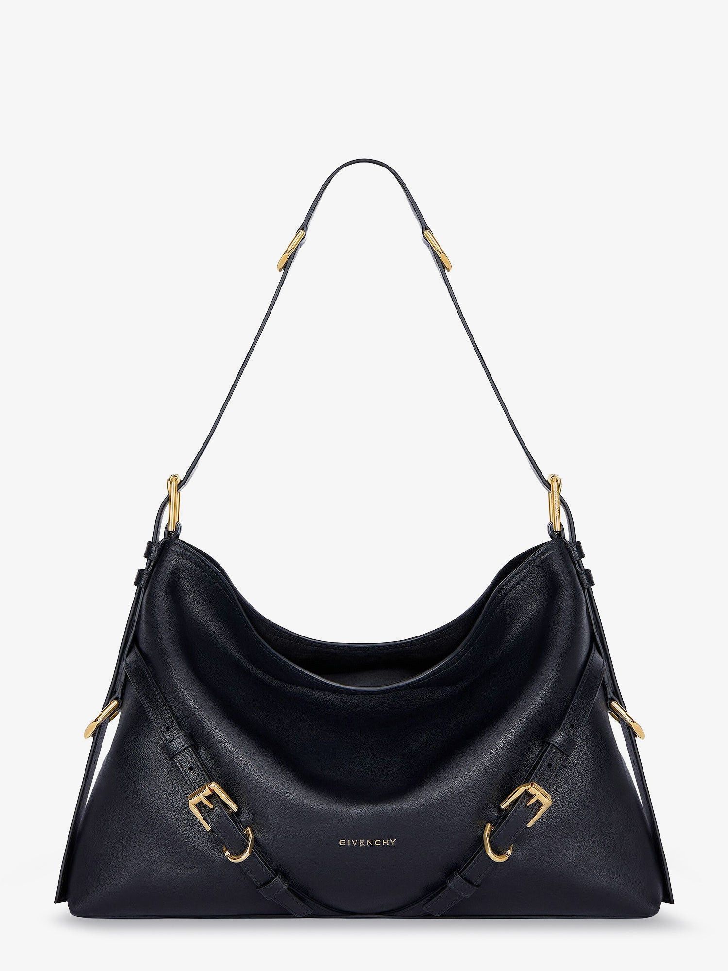 Givenchy Voyou Medium Leather Shoulder Bag Size ONE SIZE - 1 Thumbnail
